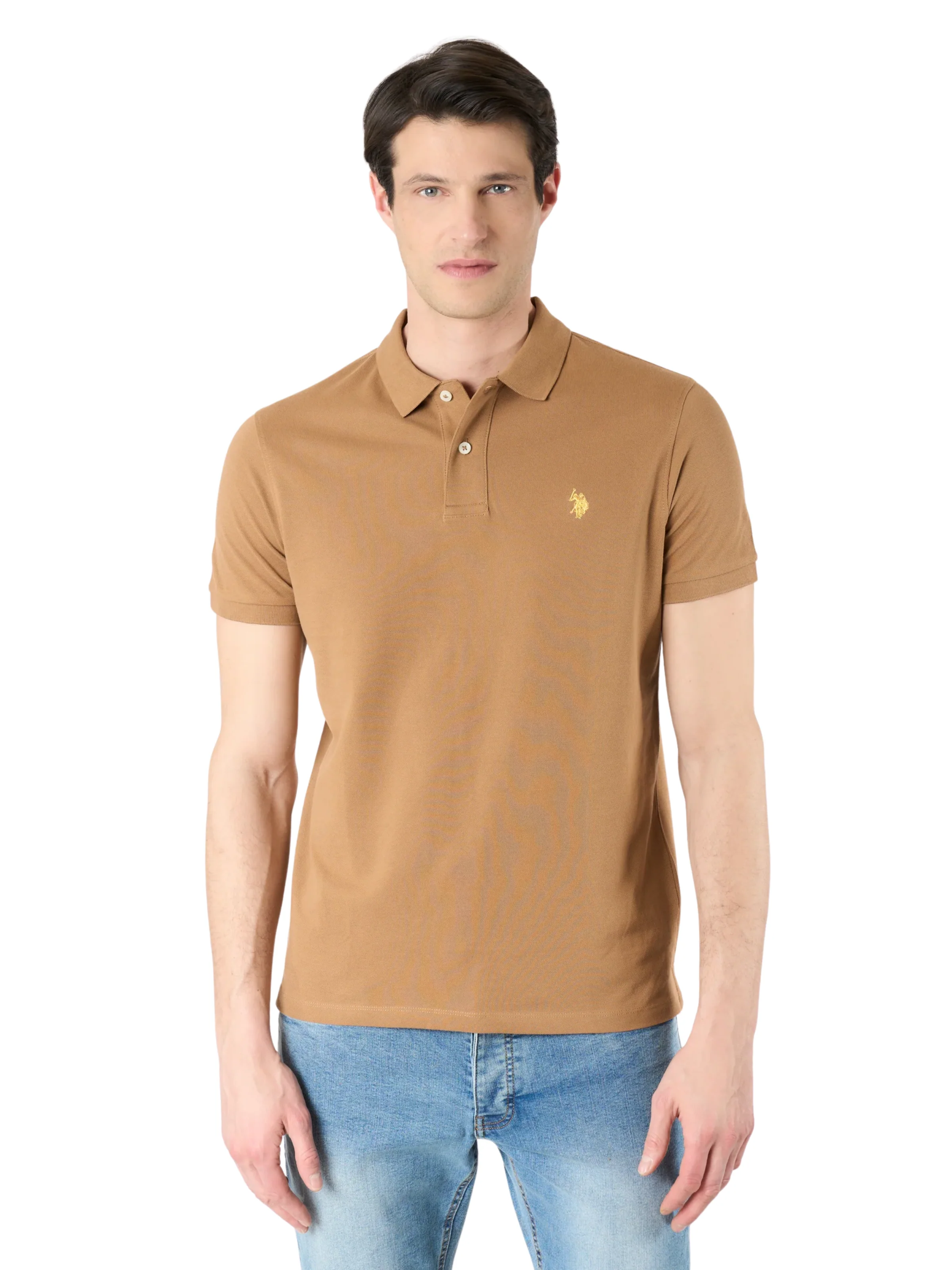 Polo "King" U.S. Polo arancione - Image 2