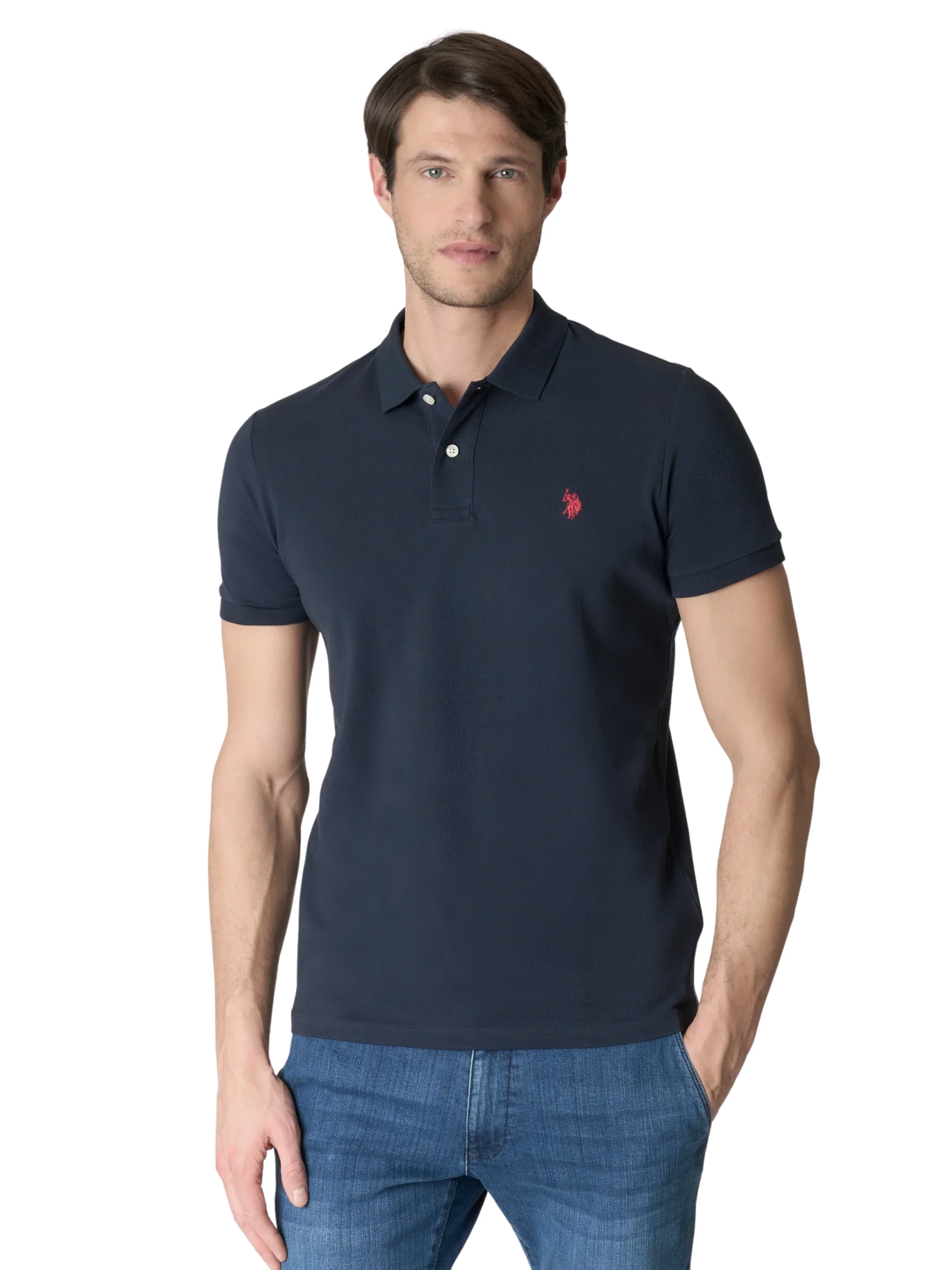 Polo "King" U.S. Polo blu - Image 2