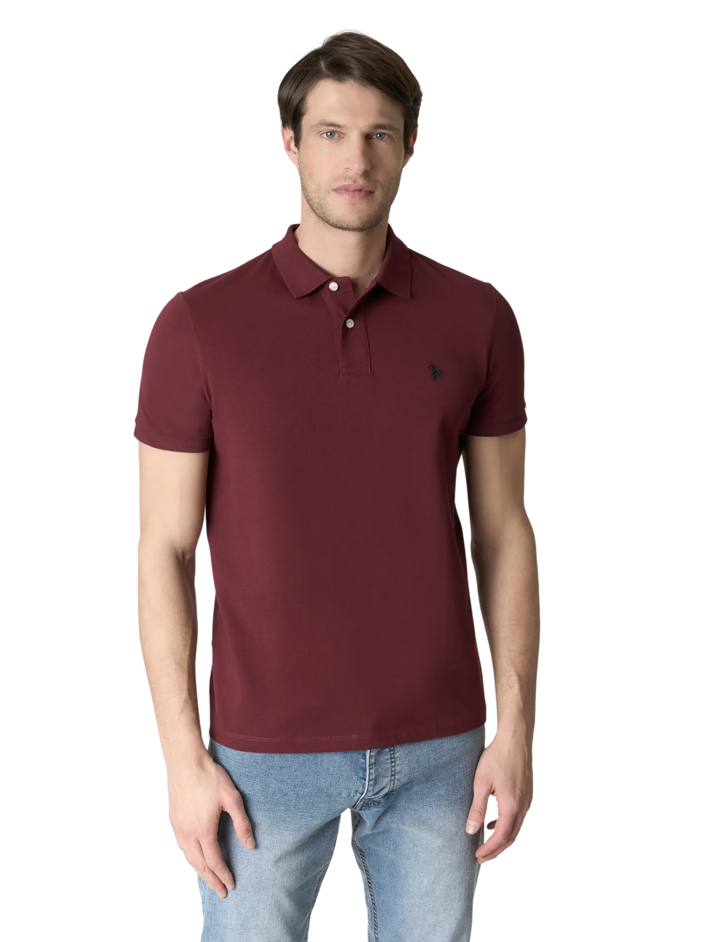 Polo "King" U.S. Polo bordeaux - Image 2