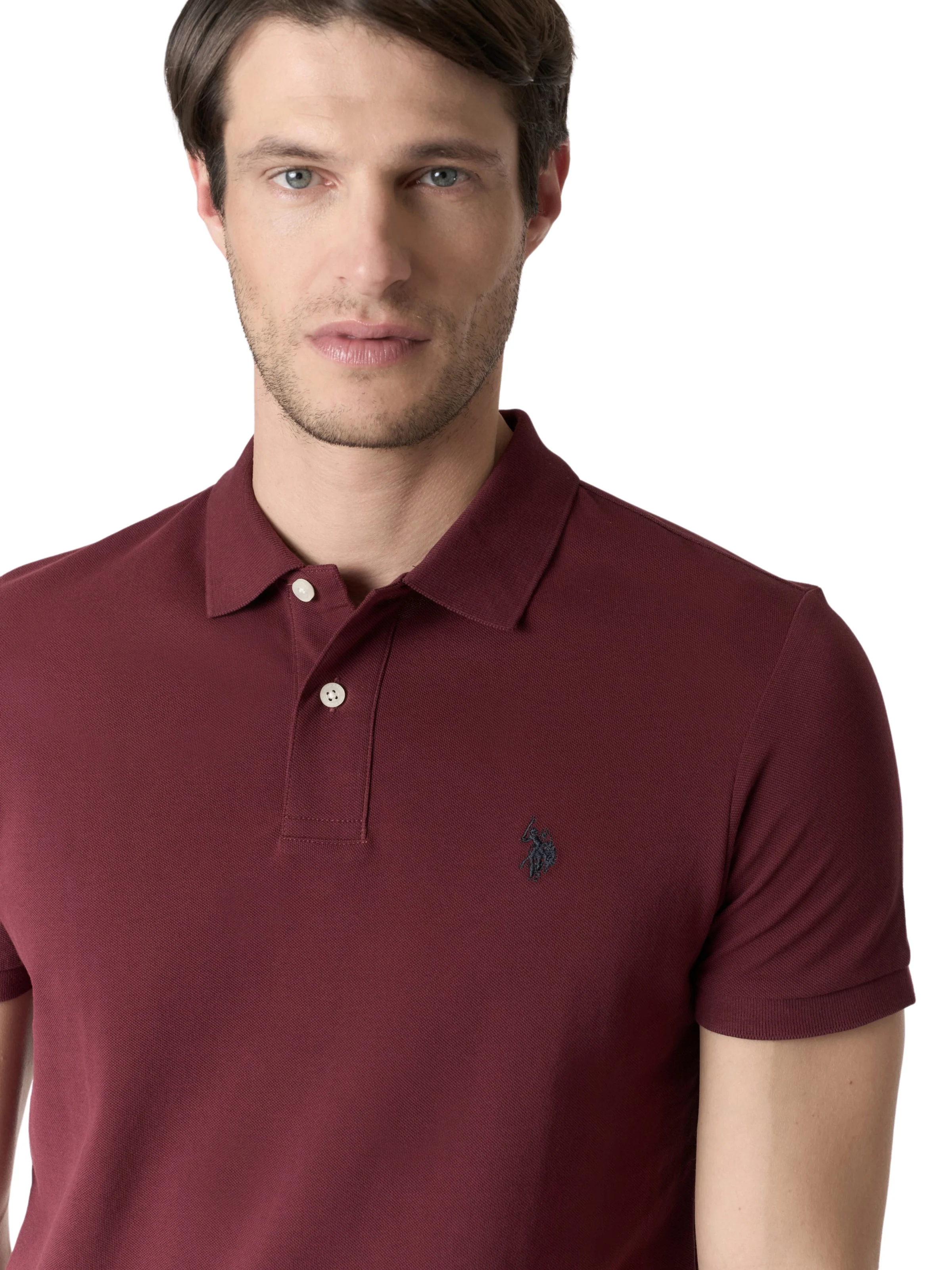 Polo "King" U.S. Polo bordeaux - Image 3