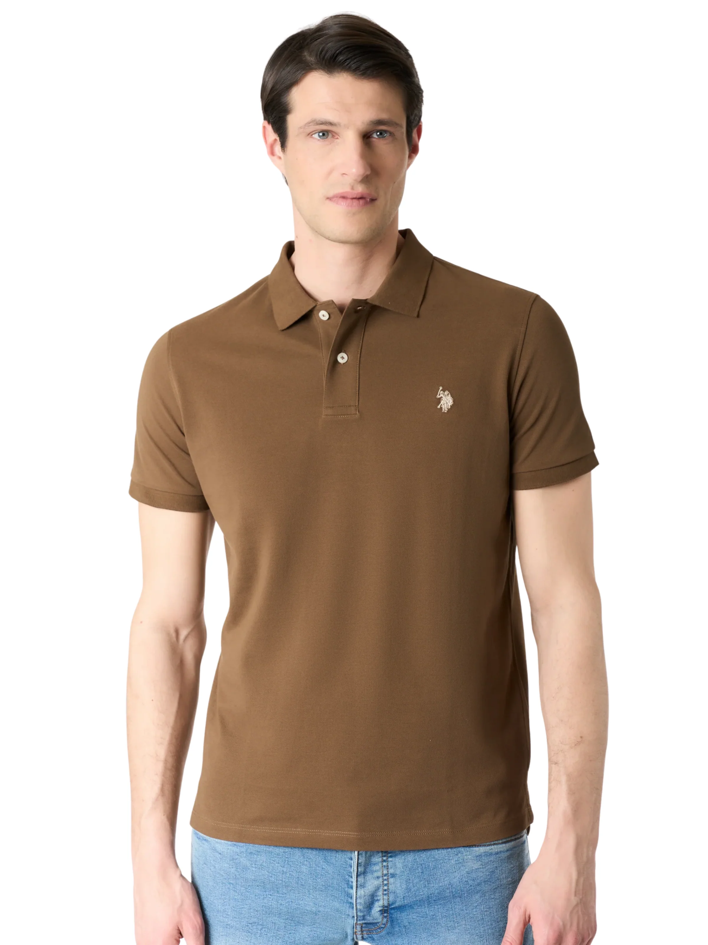 Polo "King" U.S. Polo marrone - Image 2