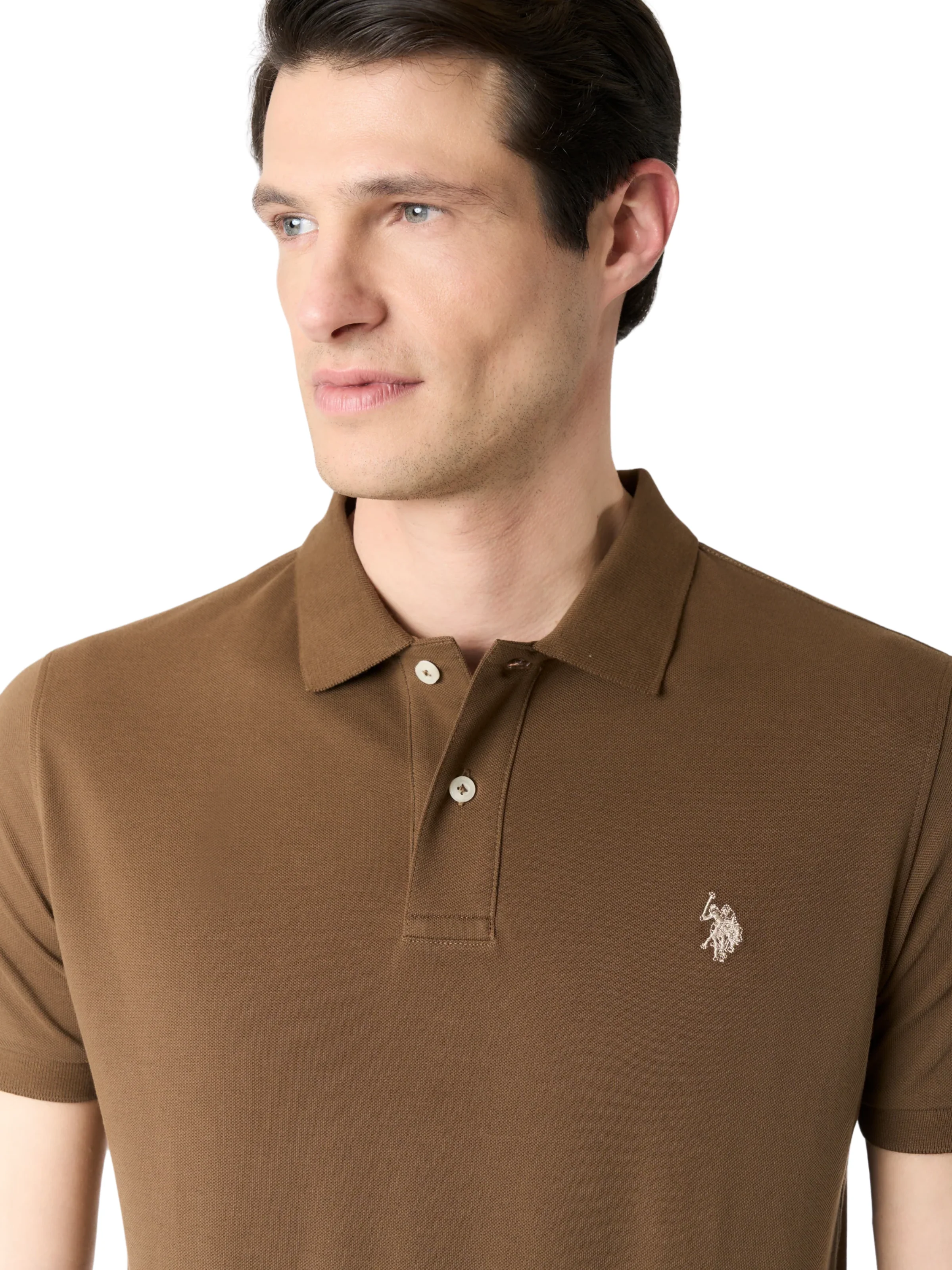 Polo "King" U.S. Polo marrone - Image 3