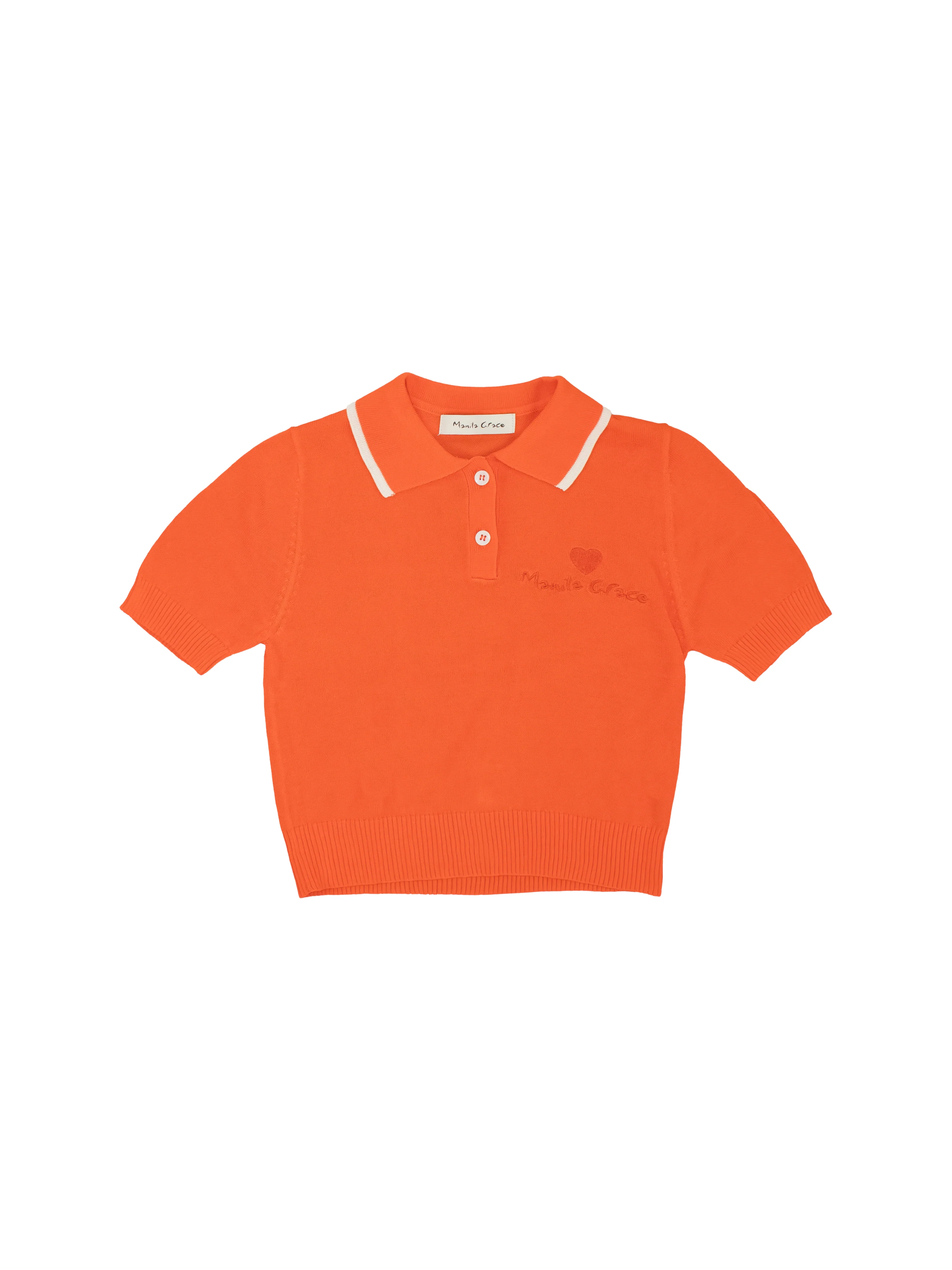 Polo Manila Grace arancione