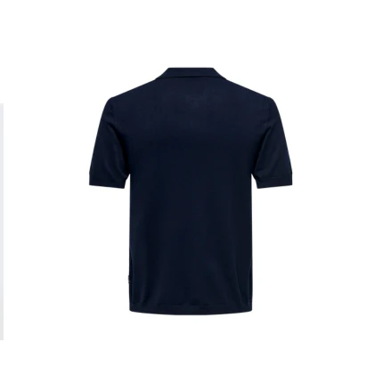 Polo Only & Sons blu dark navy - Image 2
