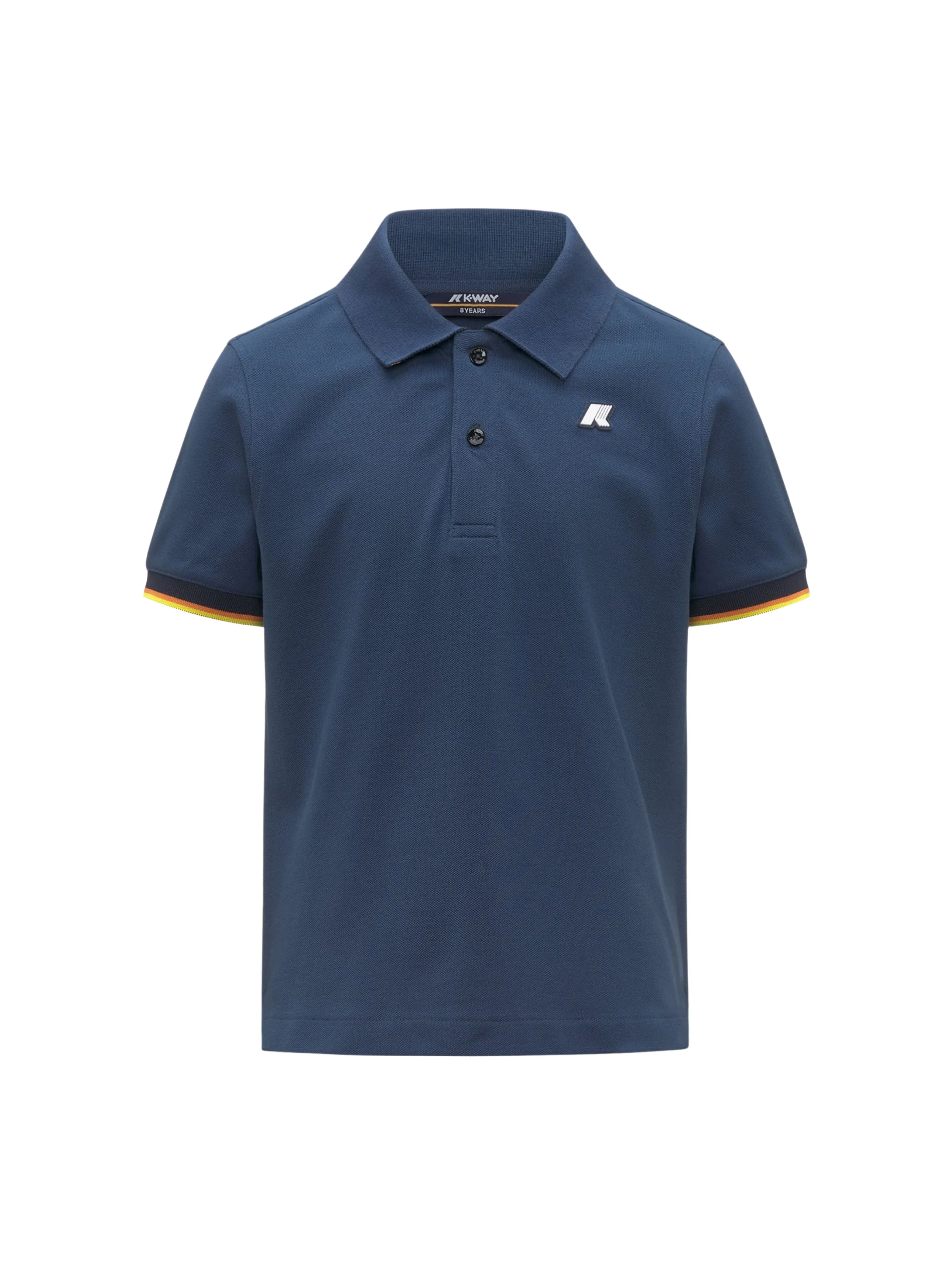 Polo "P. Vincent Pique" K-Way blu