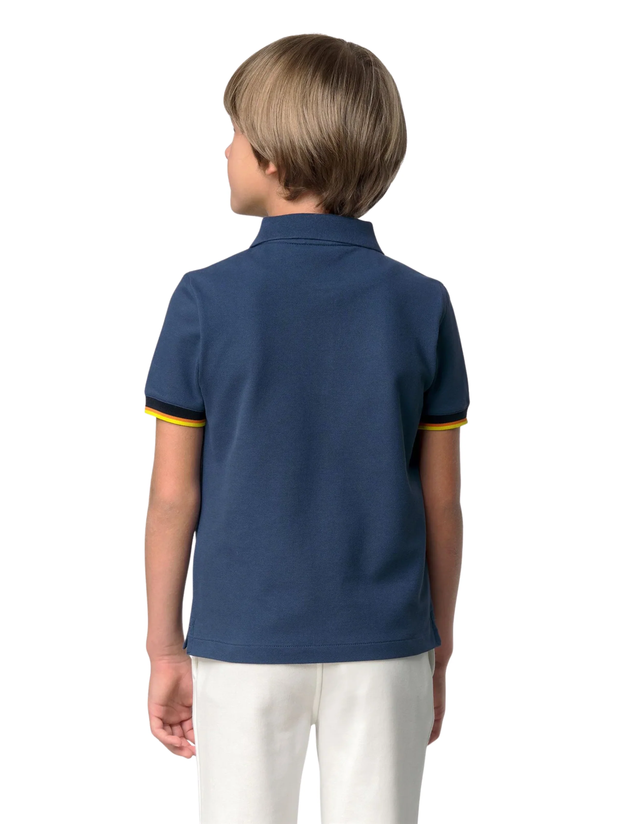 Polo "P. Vincent Pique" K-Way blu - Image 5