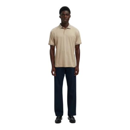 Polo Selected beige - Image 3