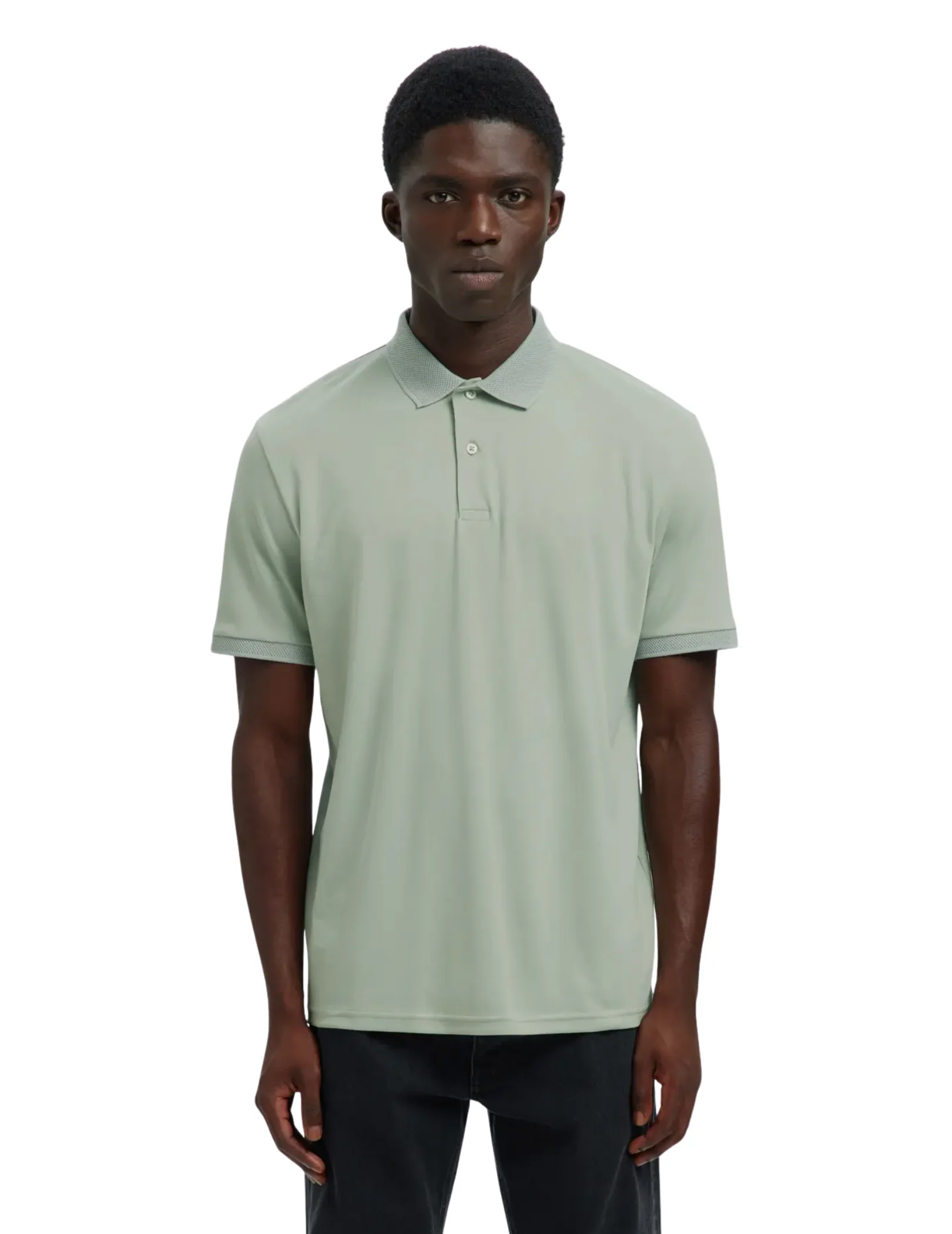 Polo Selected verde - Image 2