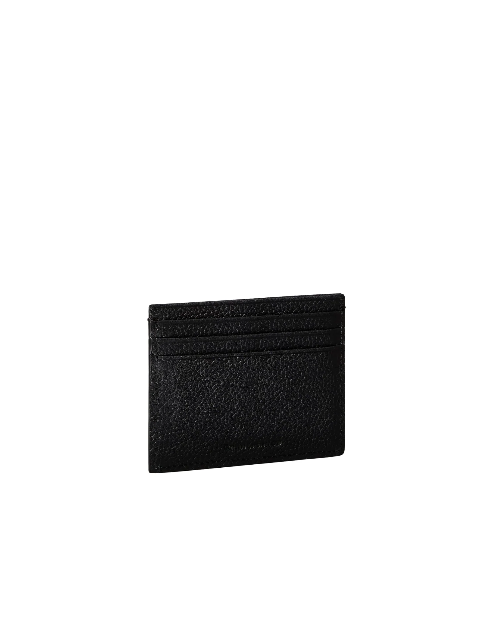 Porta carte Calvin Klein nero con logo stampato laminato - Image 2