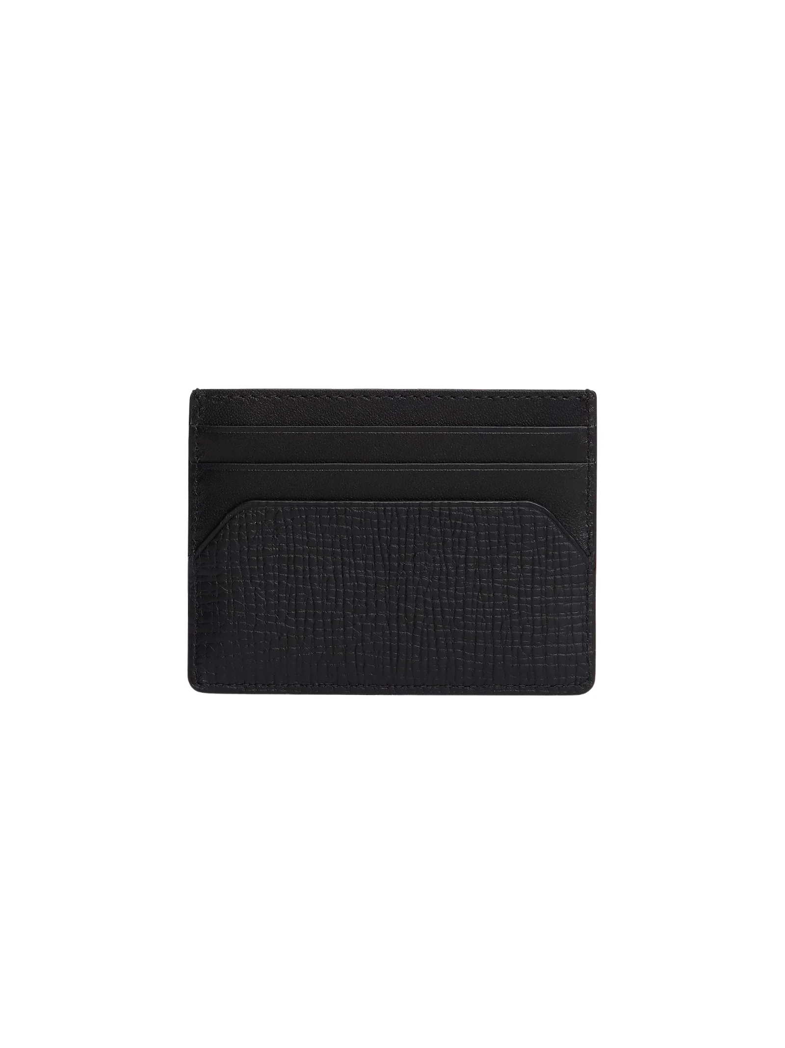 Porta carte di credito Tommy Hilfiger nero con bandierina - Image 2