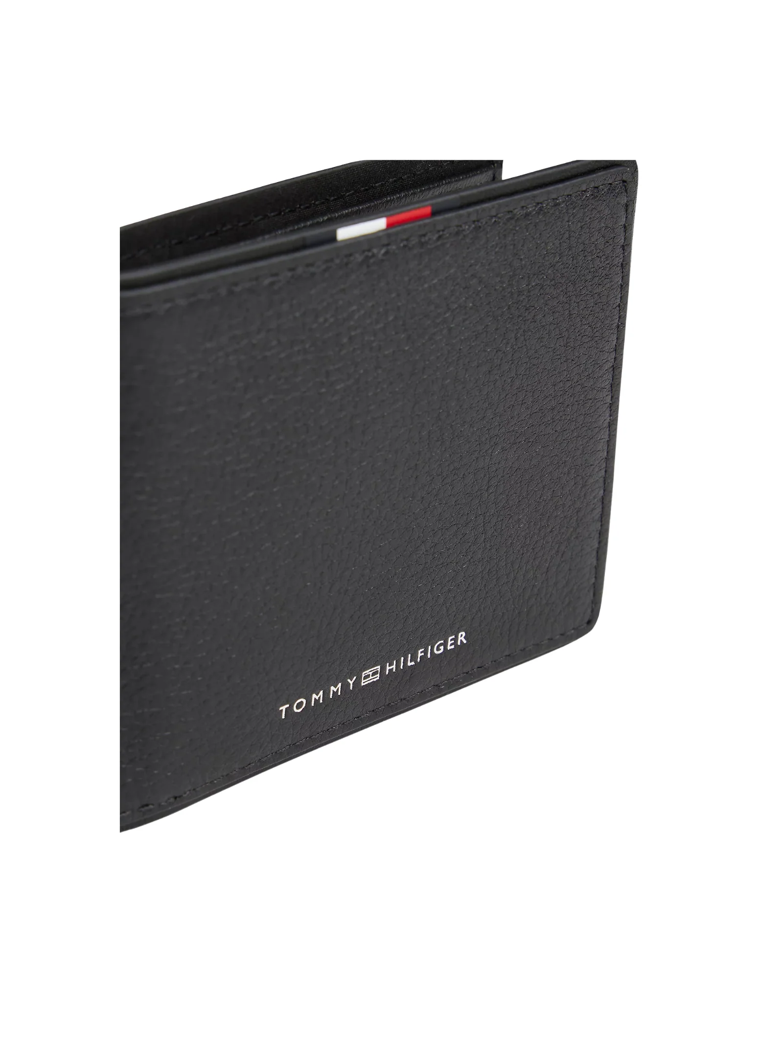 Portafogli bifold Corporate Tommy Hilfiger nero in pelle - Image 3