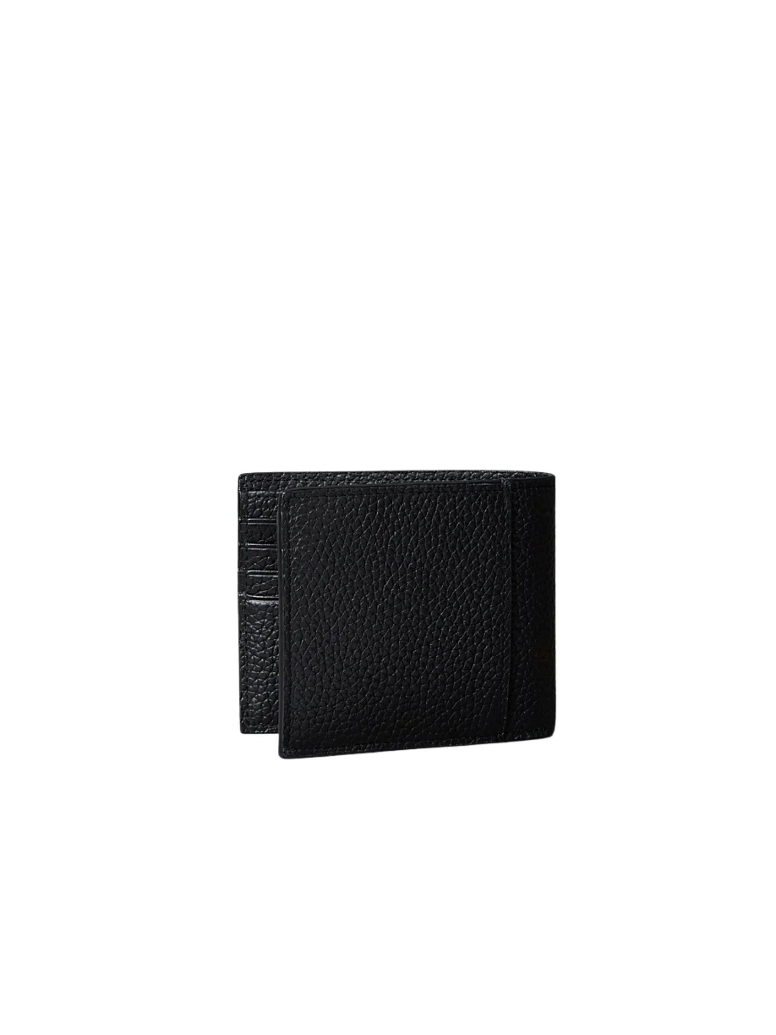 Portafoglio a libro Calvin Klein nero con logo laminato e taschino portamonete - Image 2