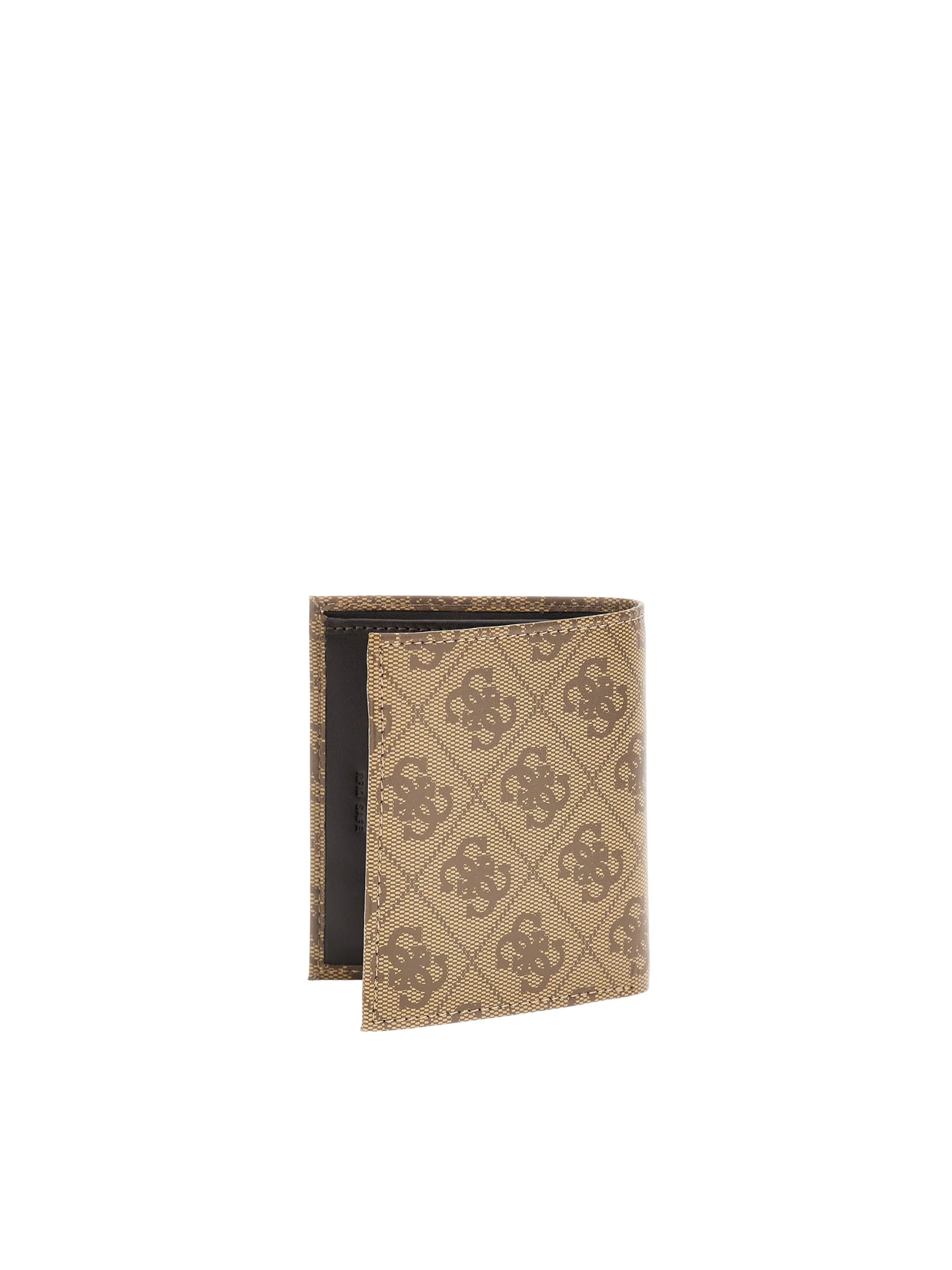 Portafoglio Guess marrone con logo 4G all over - Image 2