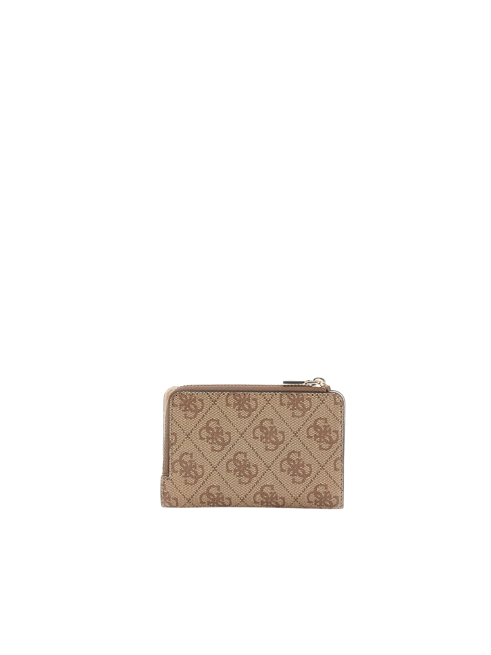Portafoglio Guess marrone con logo 4G all over - Image 2