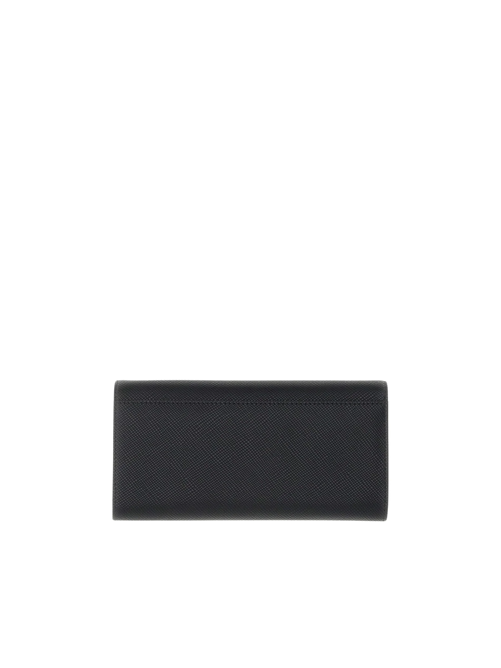 Portafoglio lungo Guess nero con logo triangolare - Image 3