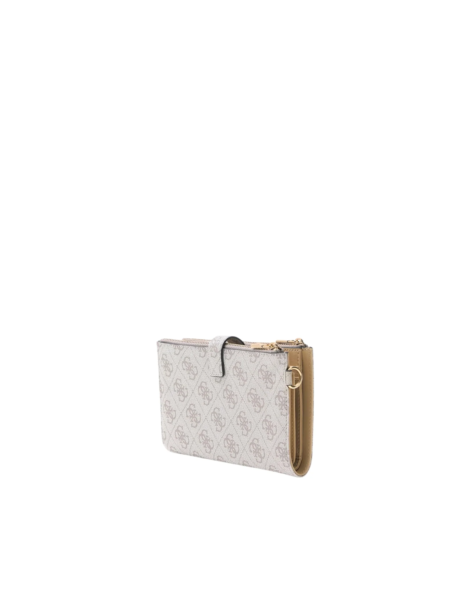 Portafoglio medio Guess bianco con logo 4G all over - Image 3