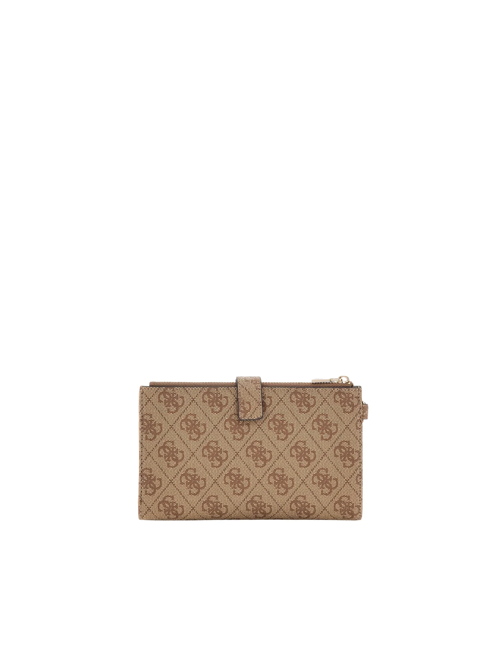 Portafoglio medio Guess marrone con logo 4G all over - Image 2