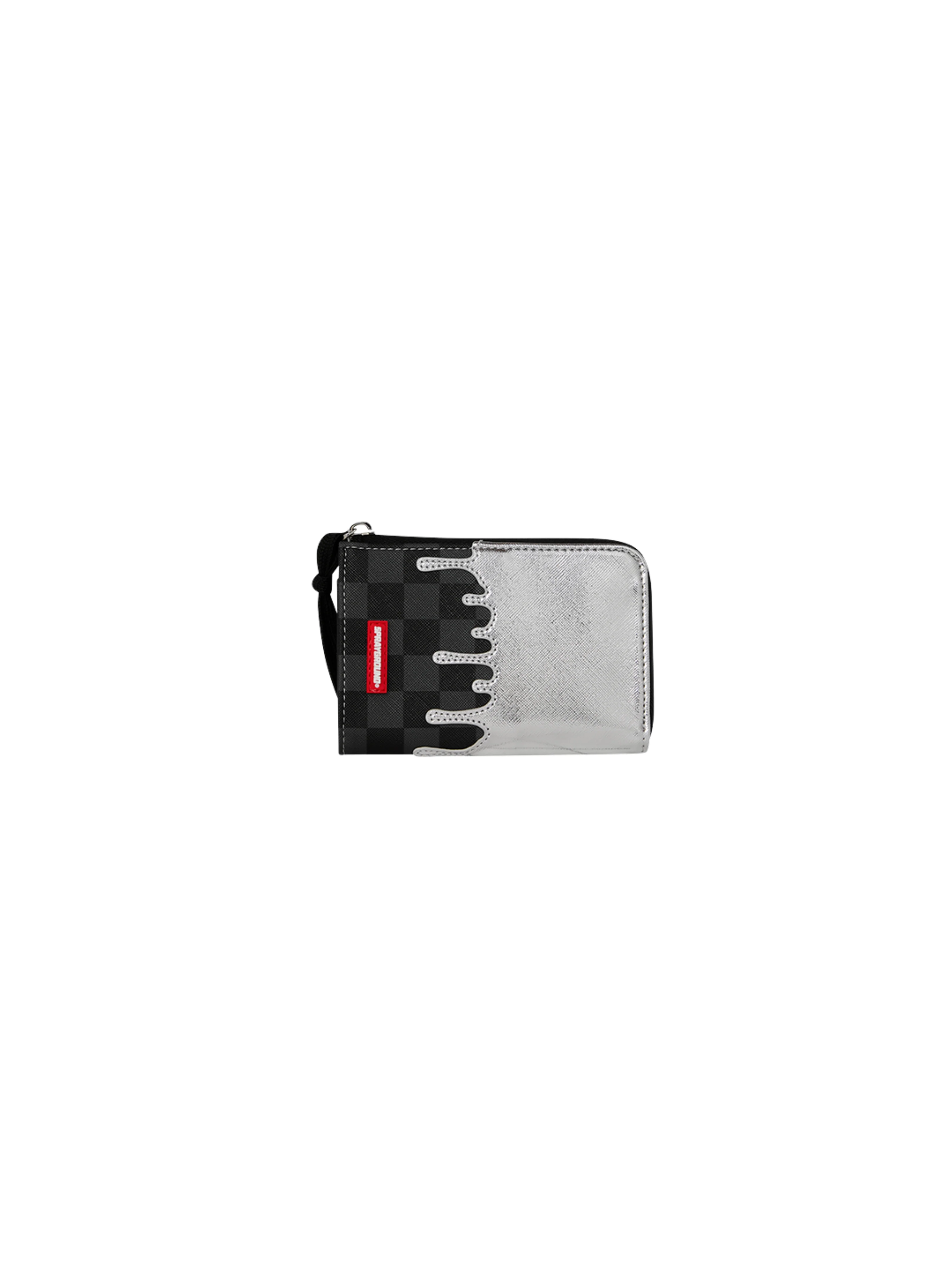 Portafoglio Sprayground nero e argento - Image 2
