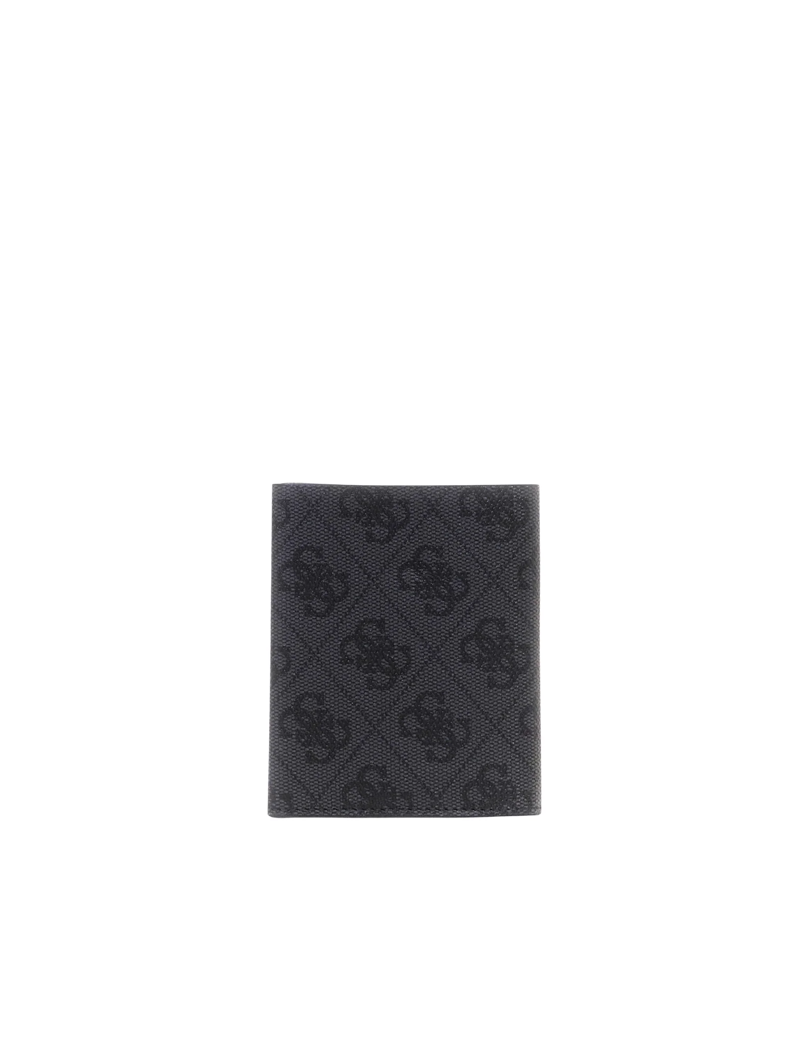 Portafoglio verticale Guess nero con logo 4G all over - Image 2