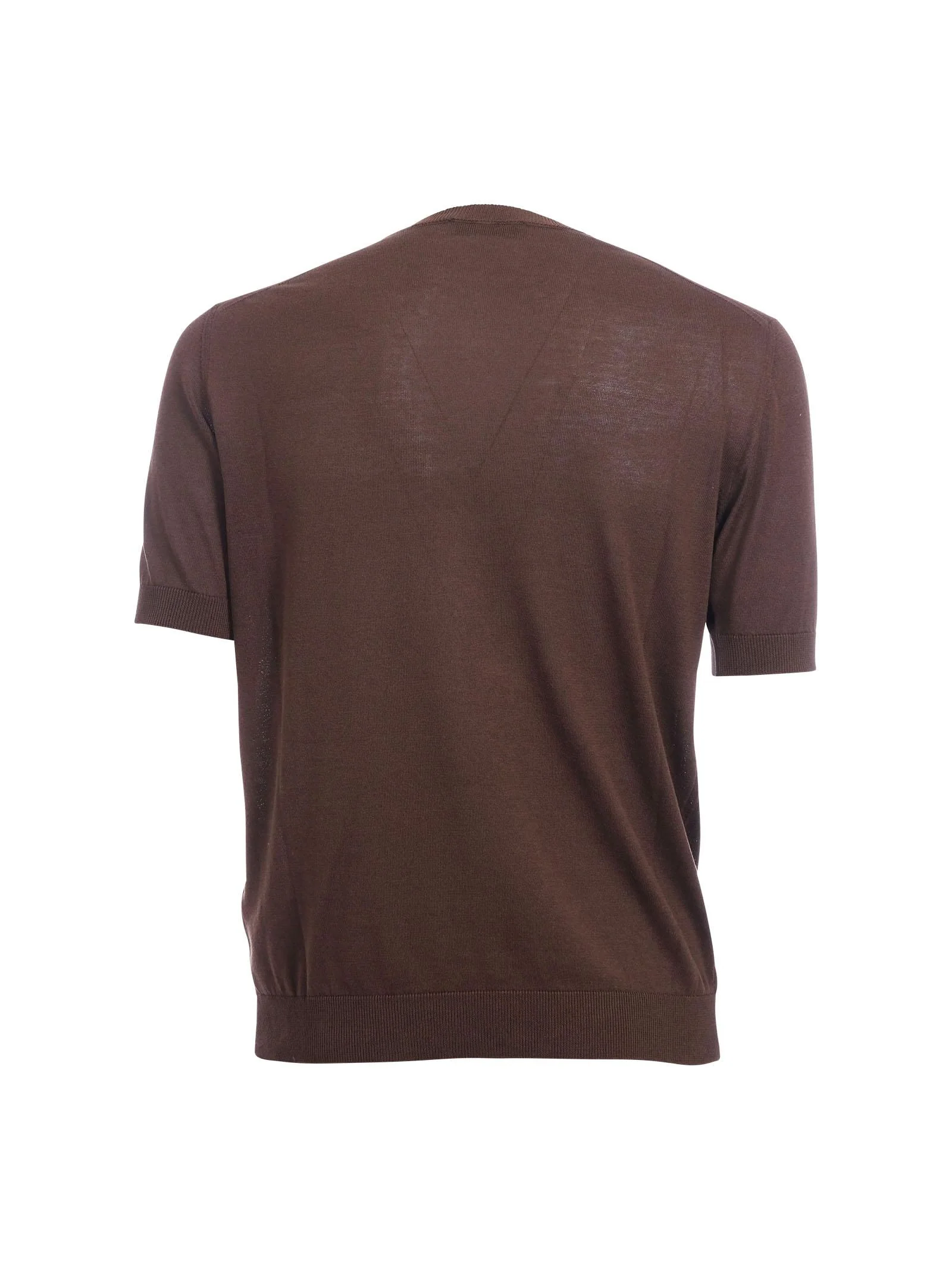Maglia in seta Portofino moro - Image 3