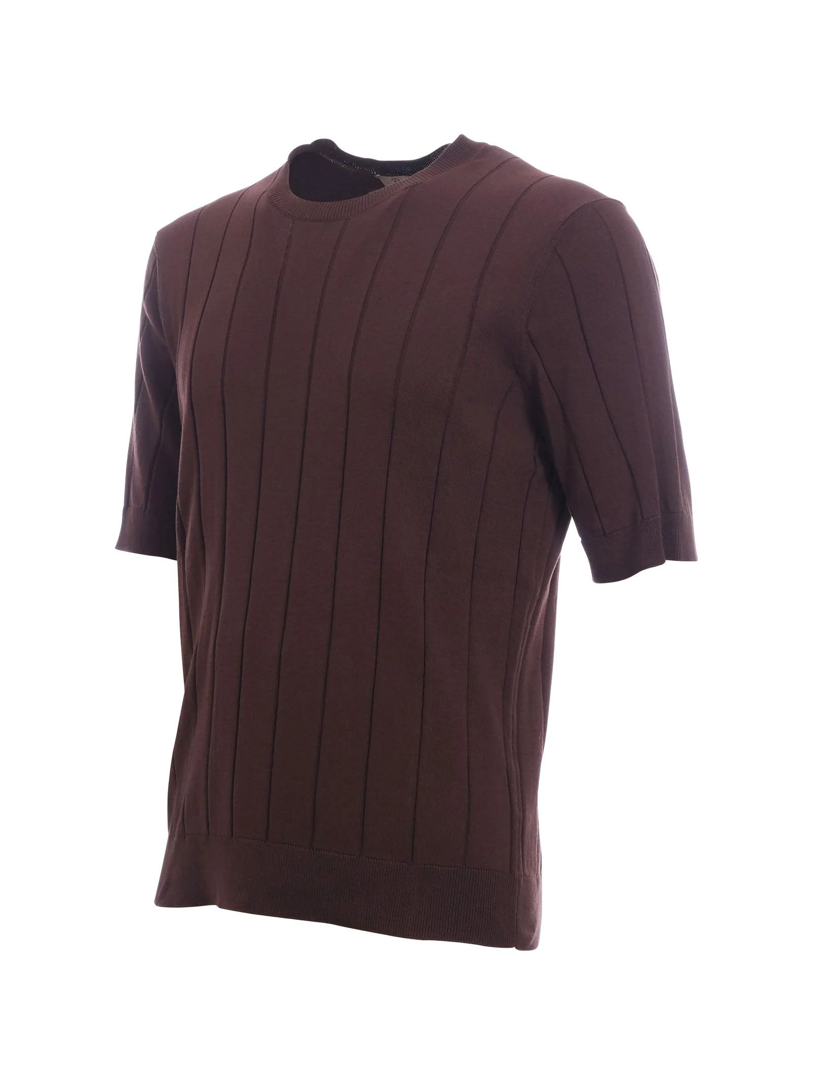 Maglia Portofino moro a coste verticali - Image 2