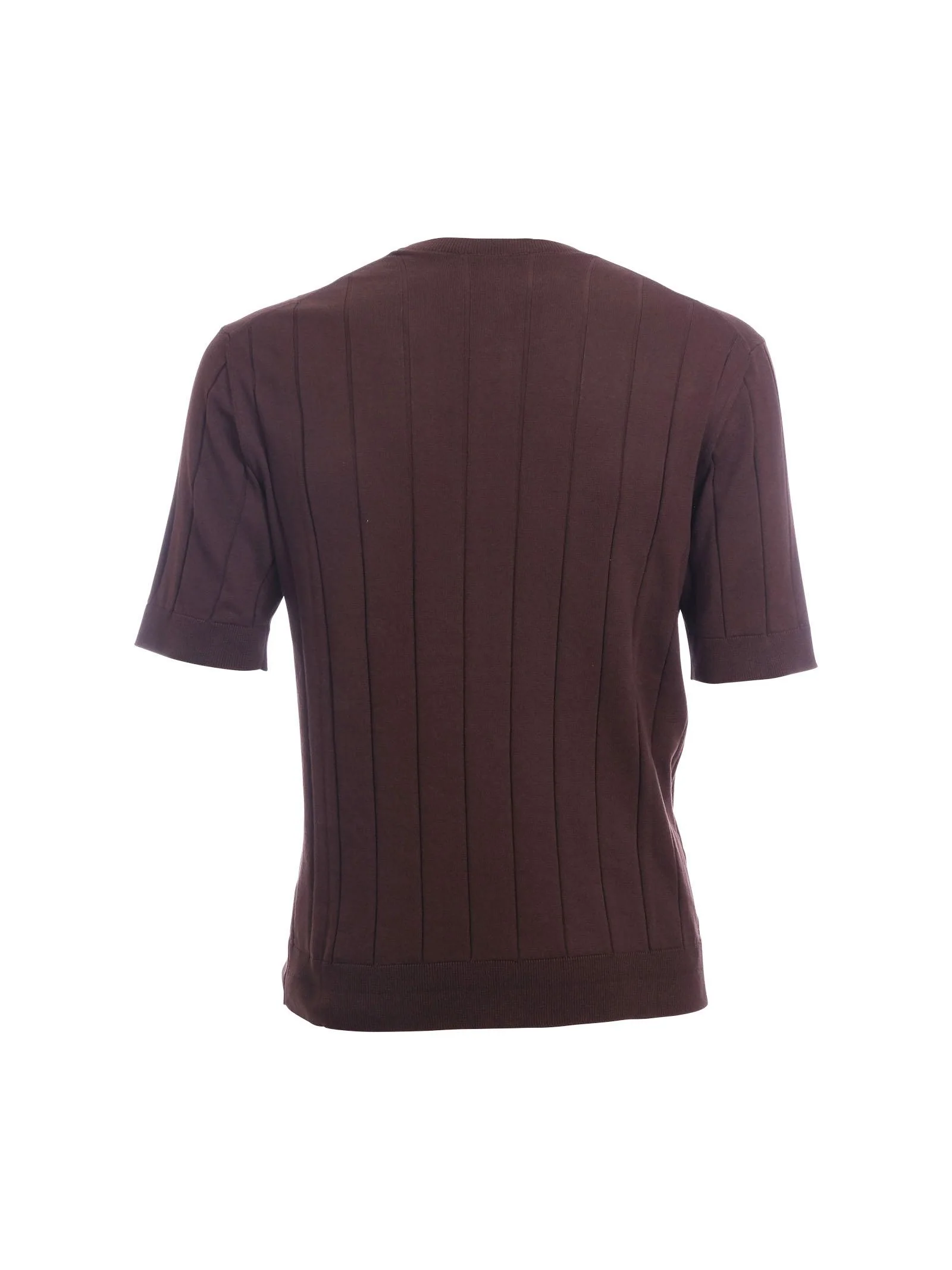 Maglia Portofino moro a coste verticali - Image 3