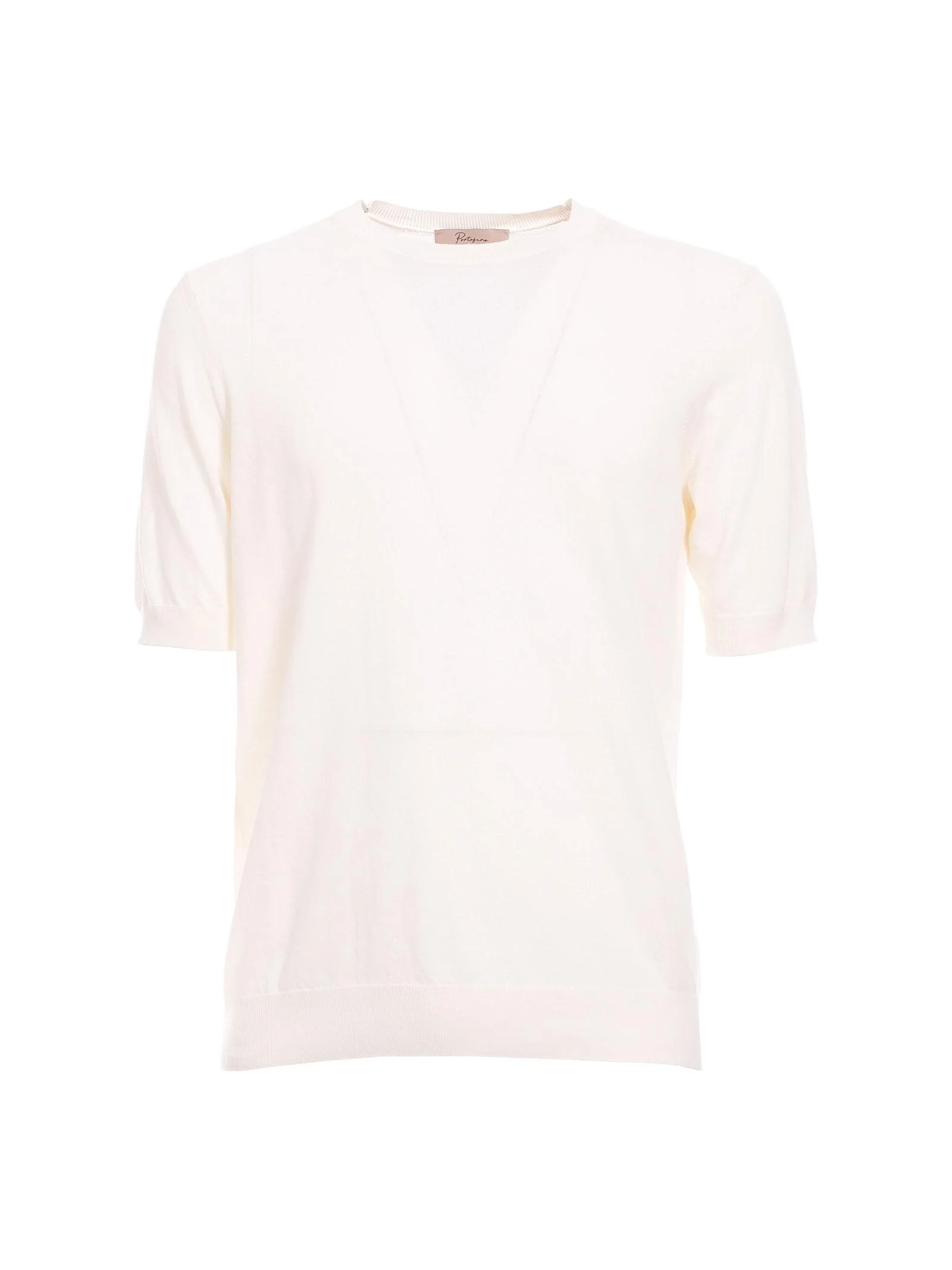 Maglia Portofino rosa bianca