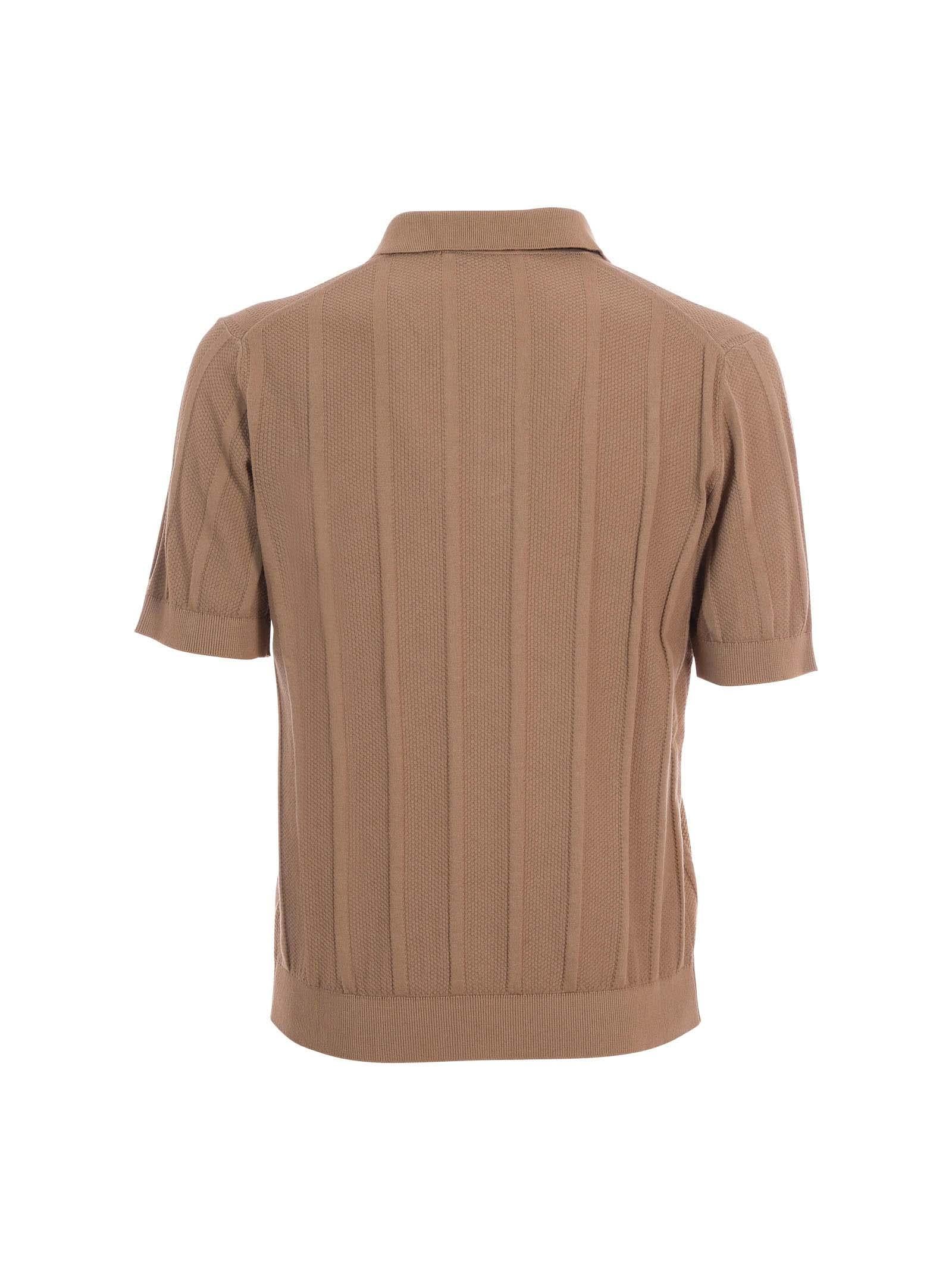 Polo Portofino beige a righe - Image 3