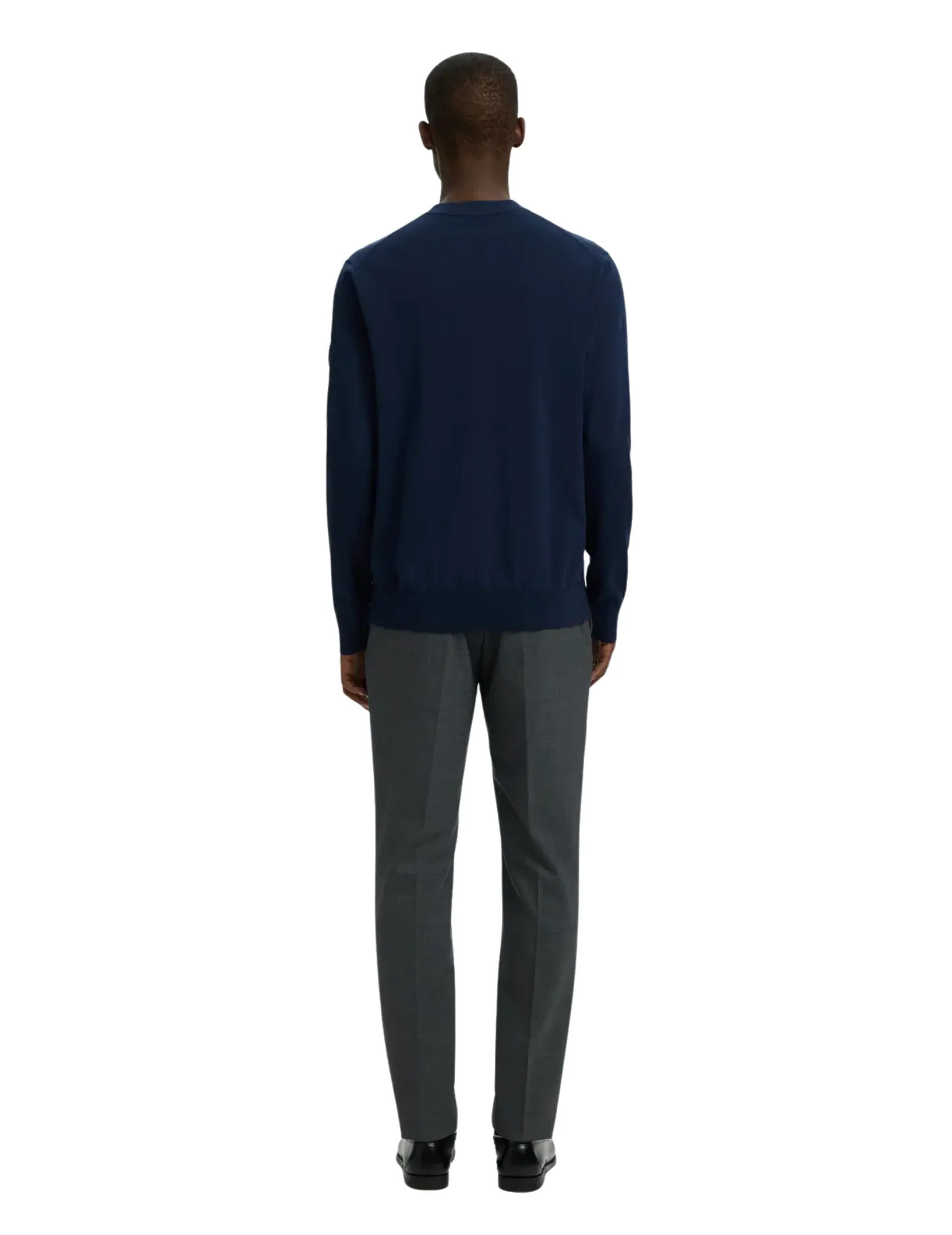 Pullover a maglia Selected blu navy - Image 3