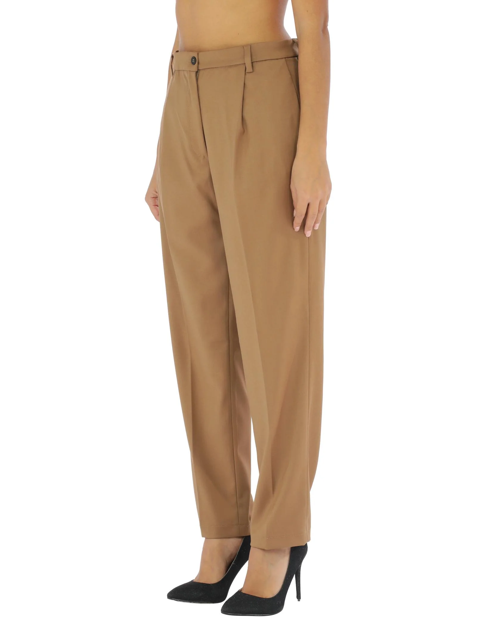 Pantalone cammello regular fit - Image 2