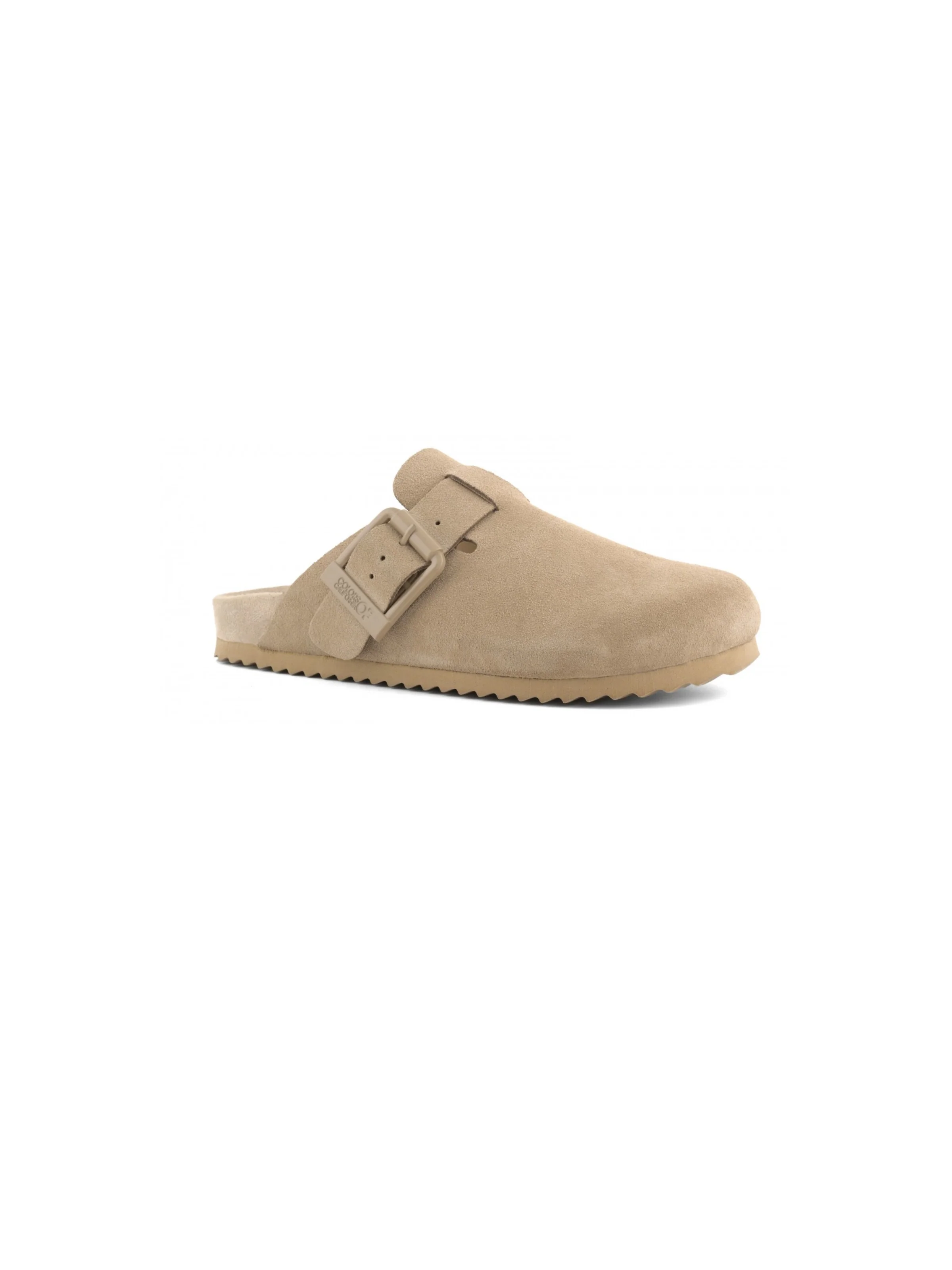 Sabot Colors Of California in pelle scamosciata beige - Image 2