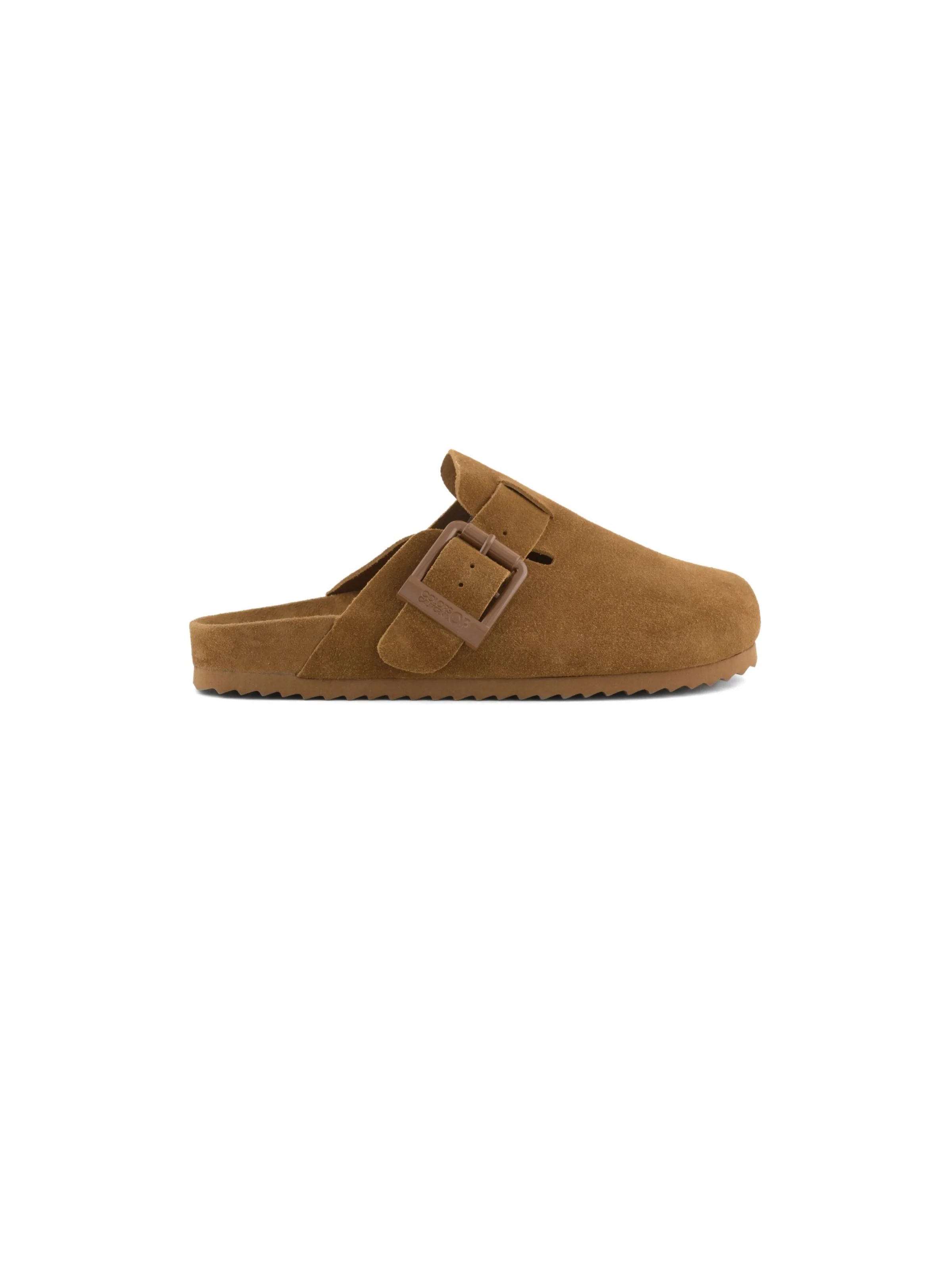 Sabot Colors Of California in pelle scamosciata marrone