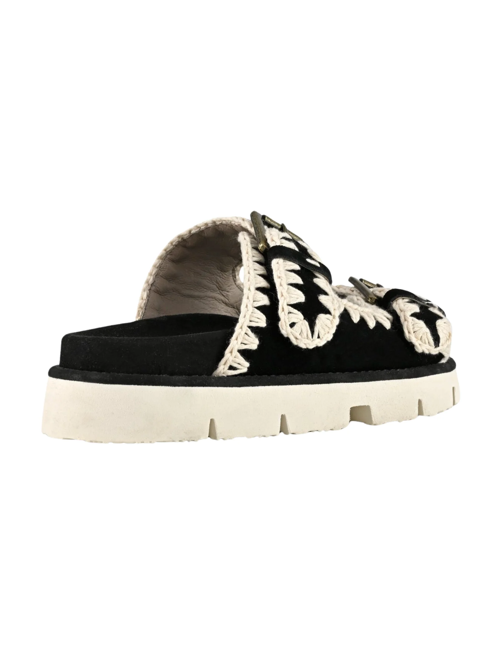 Sandali "bio sandal two buckles" Mou neri - Image 3