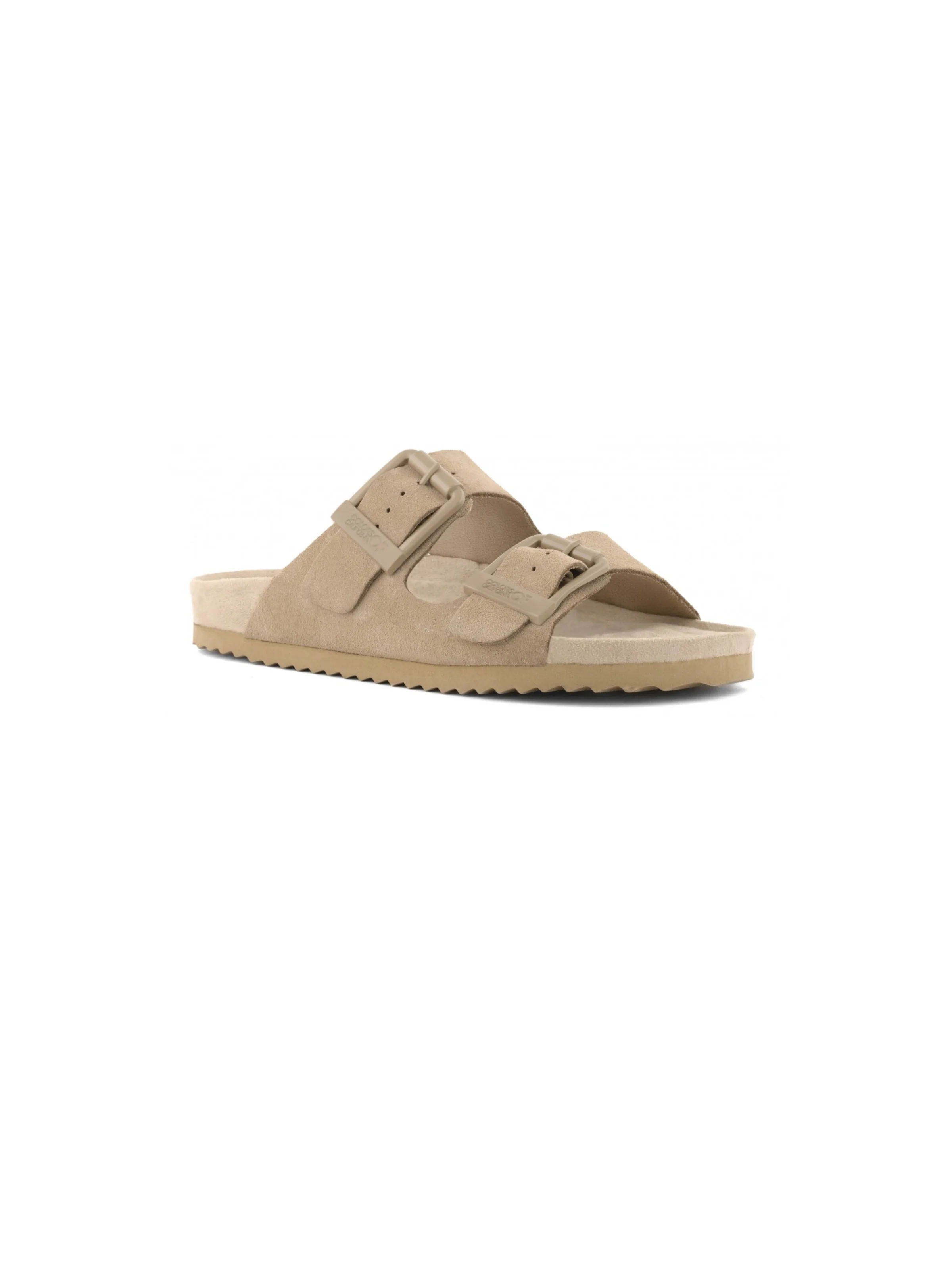 Sandali Colors Of California beige in pelle scamosciata - Image 2