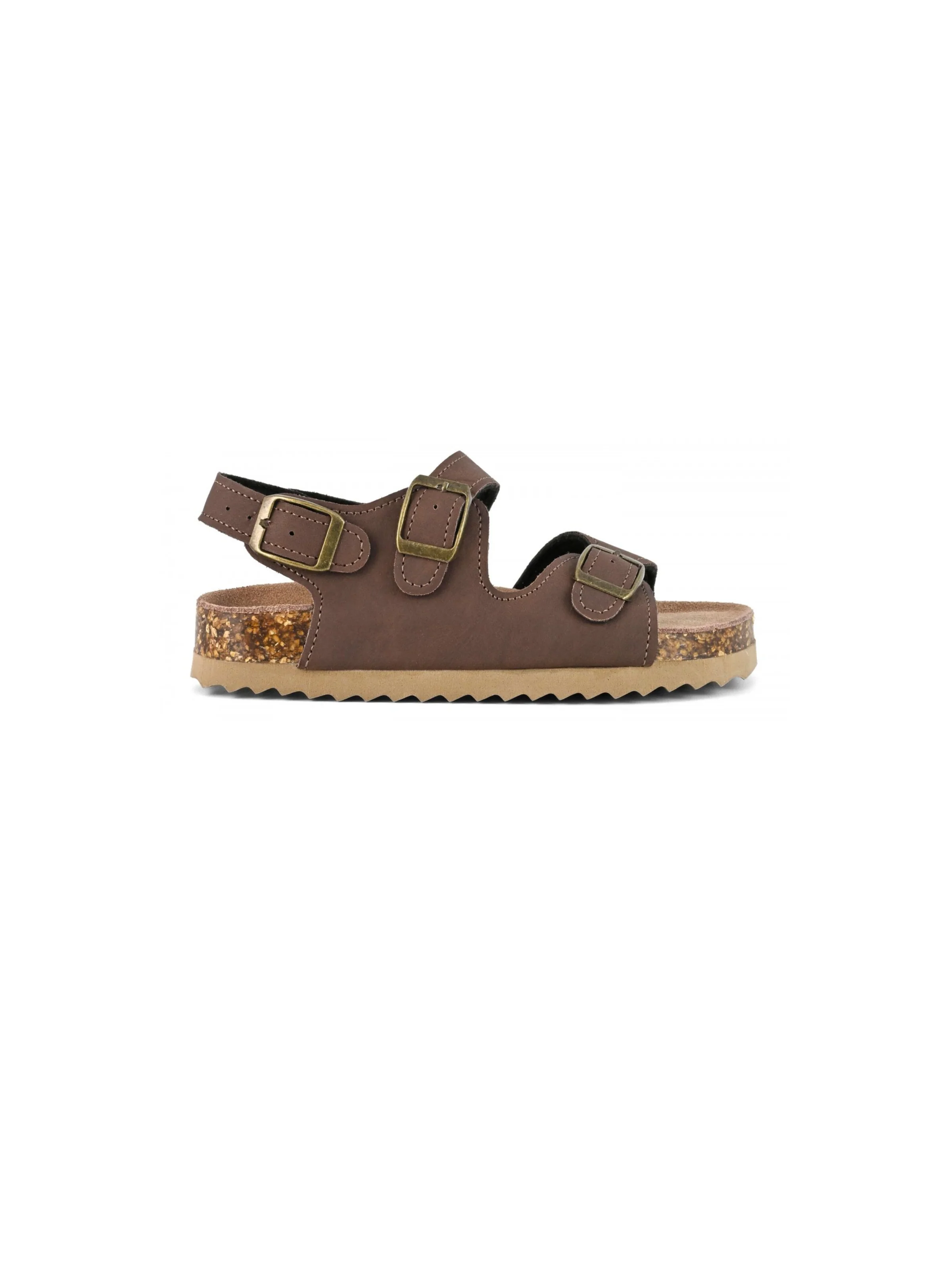 Sandali Colors Of California cognac con tre fibbie