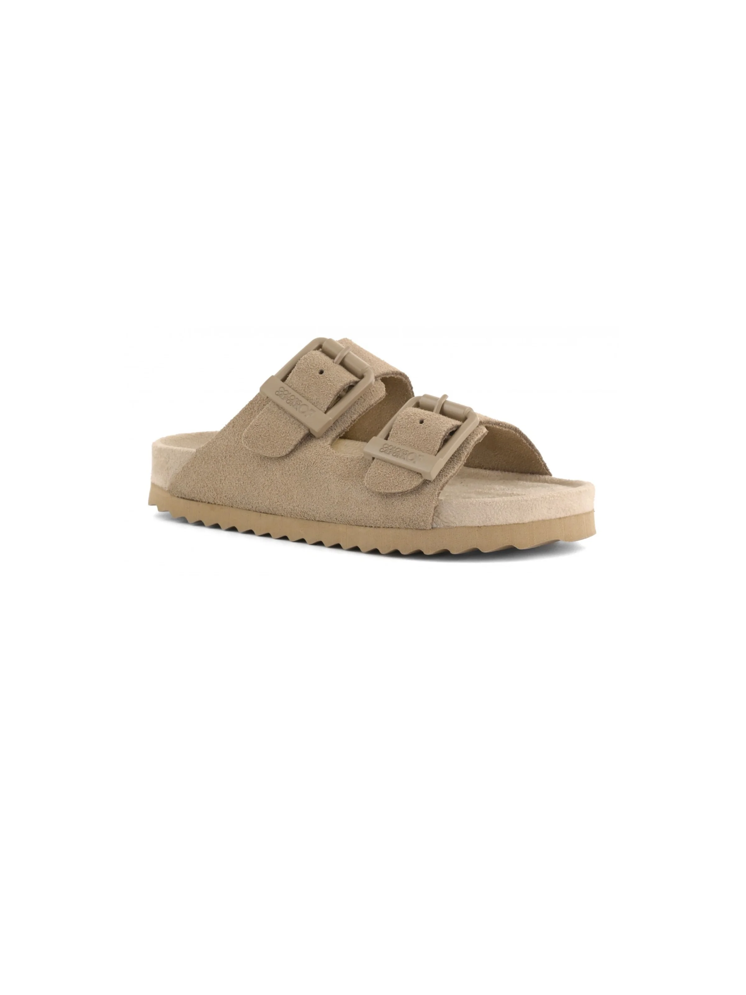 Sandali Colors Of California in pelle scamosciata beige - Image 2