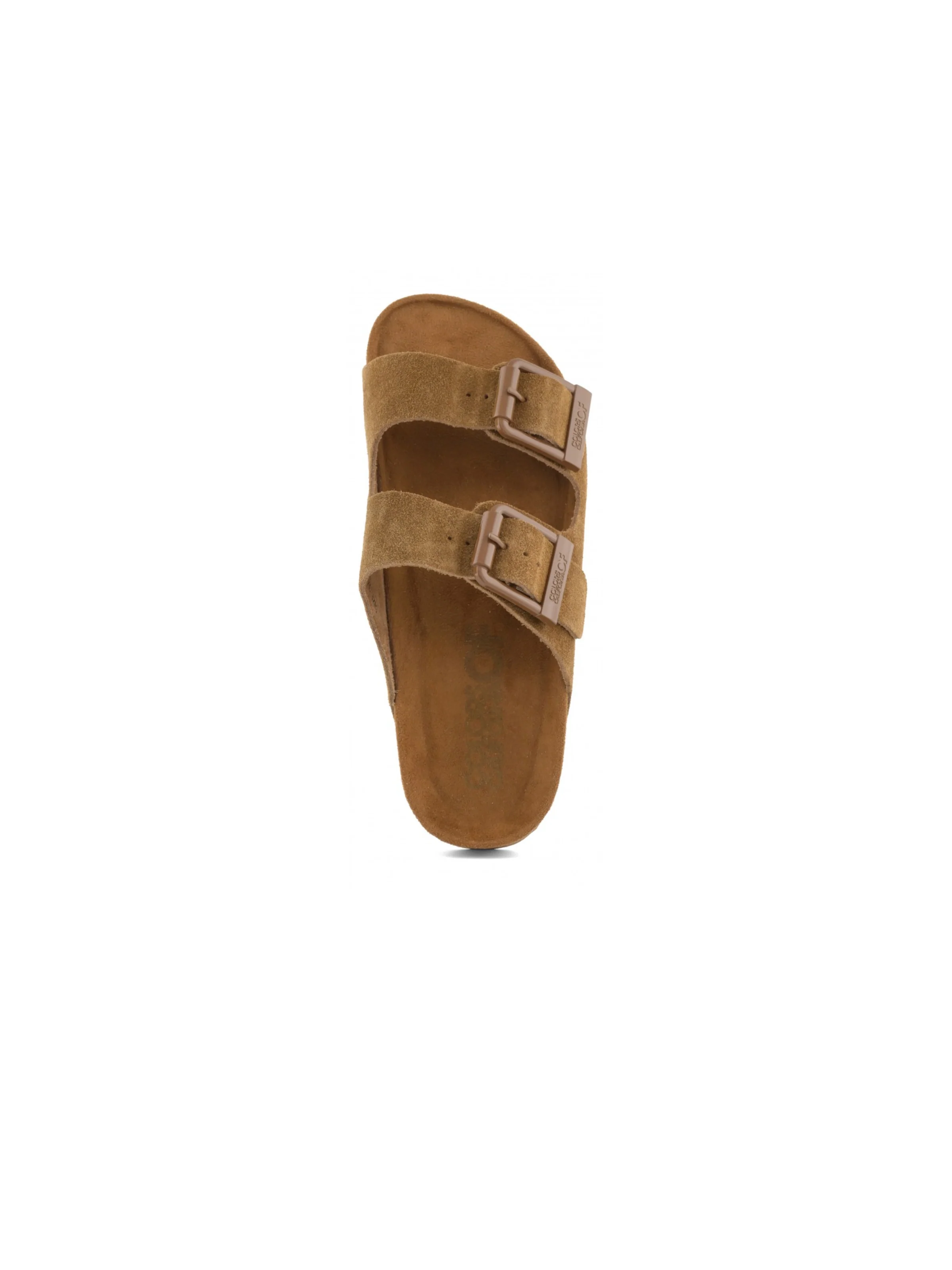 Sandali Colors Of California marrone in pelle scamosciata - Image 3