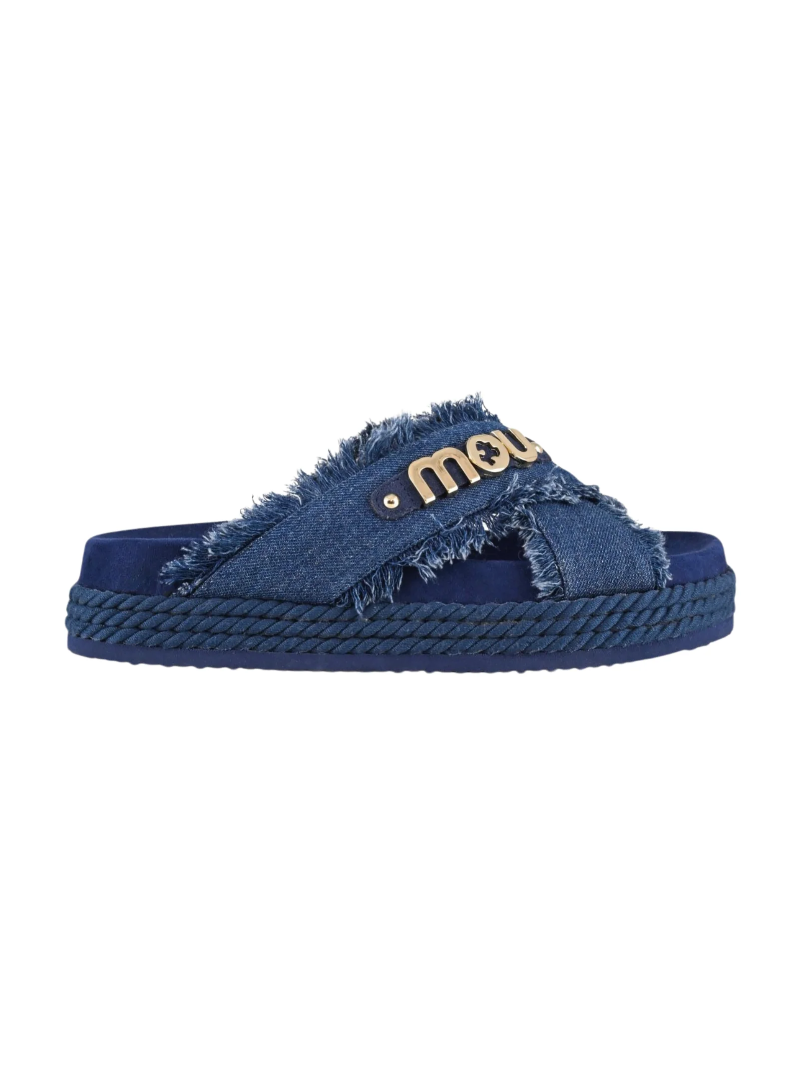 Sandali "criss-cross sandal denim" Mou blu