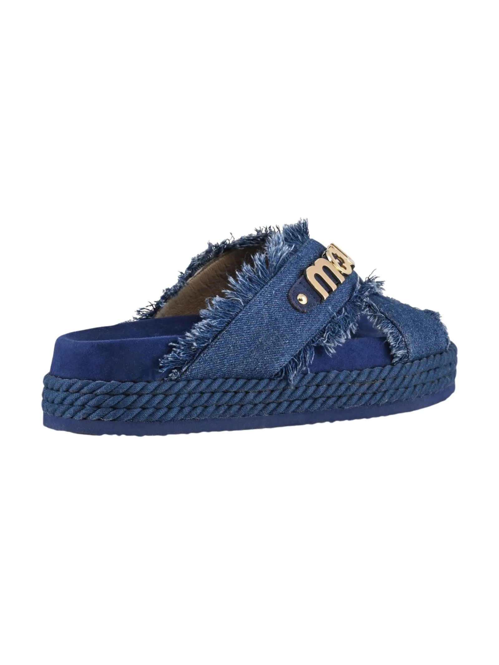 Sandali "criss-cross sandal denim" Mou blu - Image 2