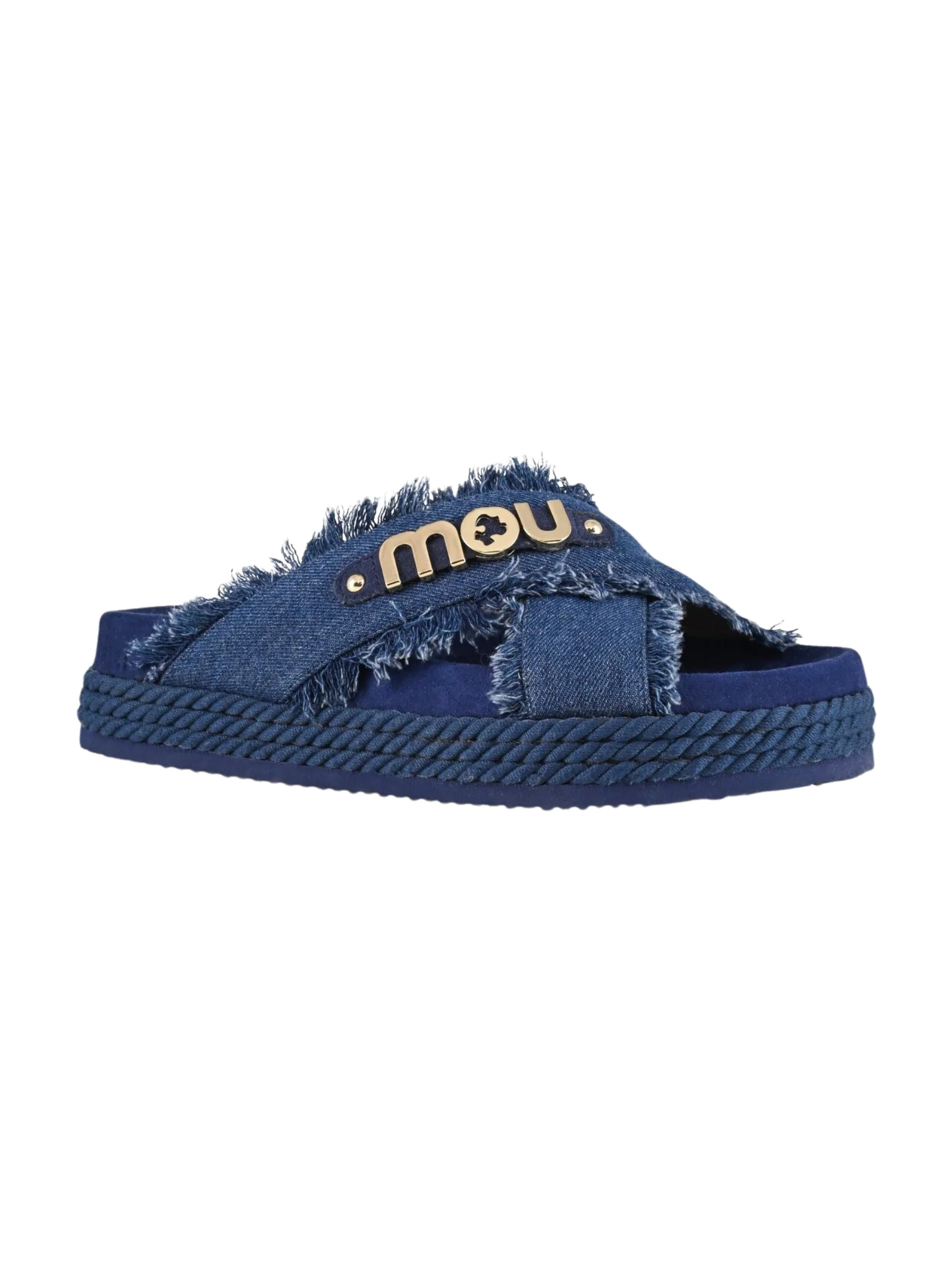 Sandali "criss-cross sandal denim" Mou blu - Image 5