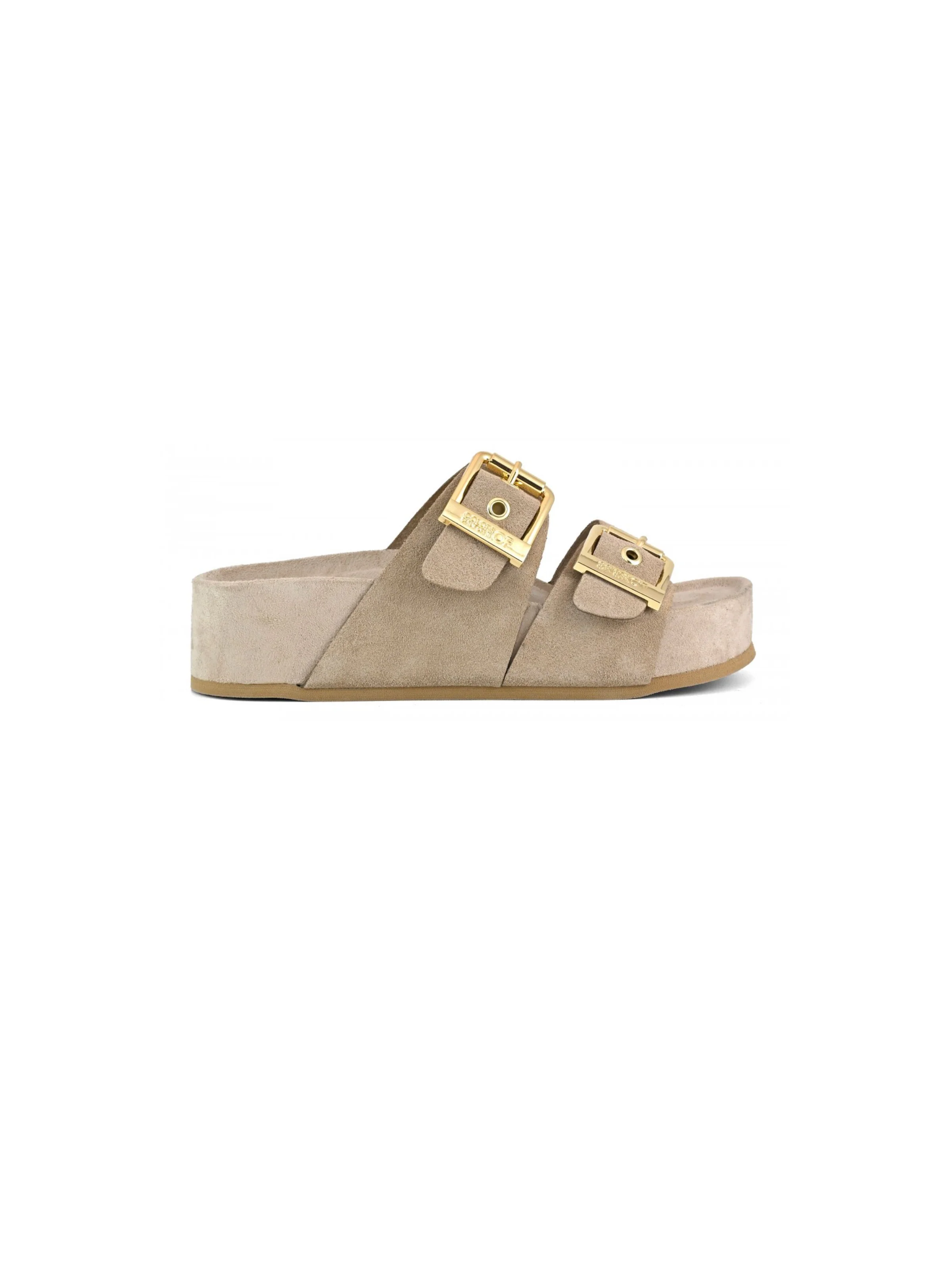 Sandali fussbett alto Colors Of California beige