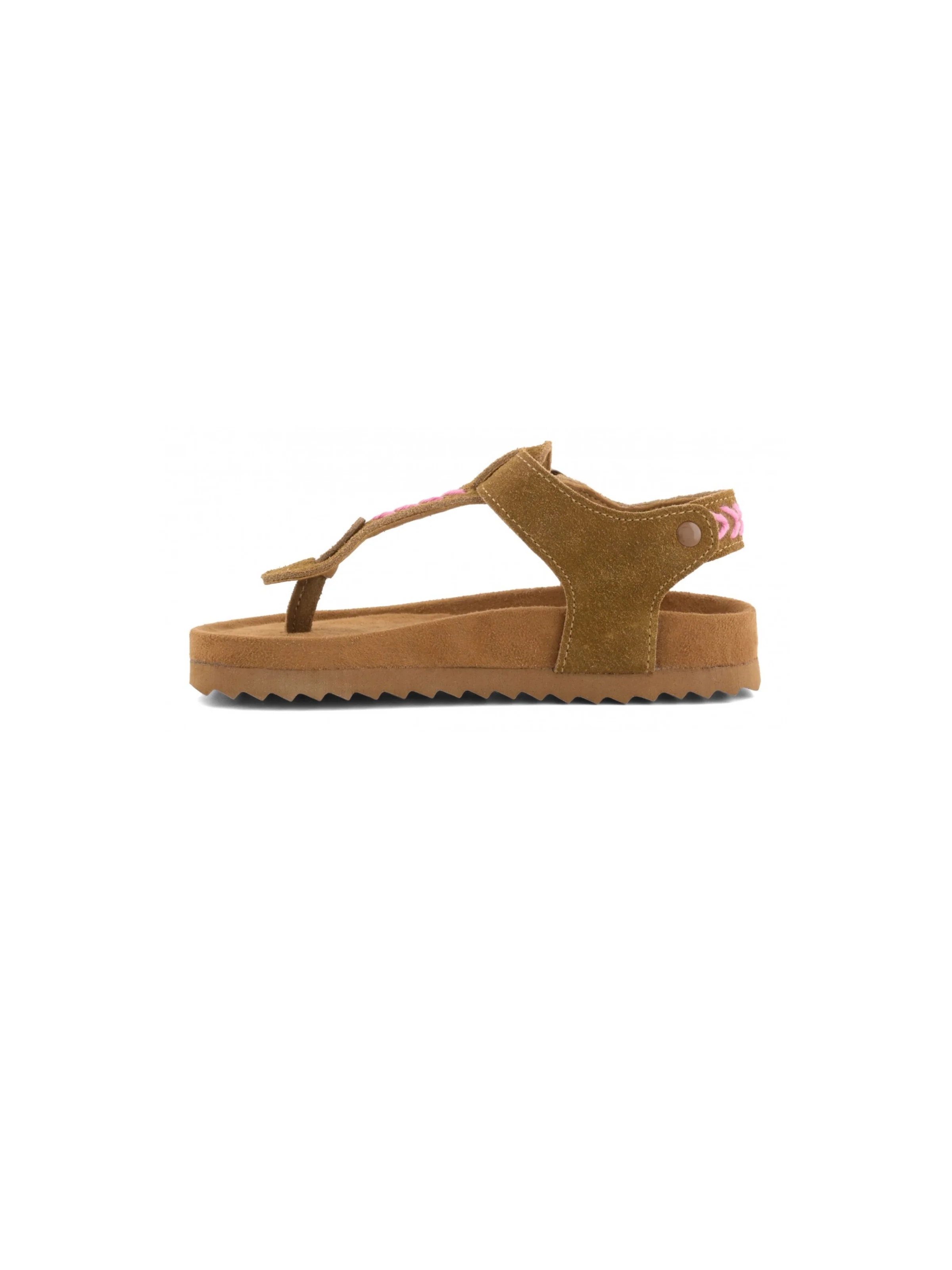 Sandali infradito Colors Of California marrone in suede - Image 4