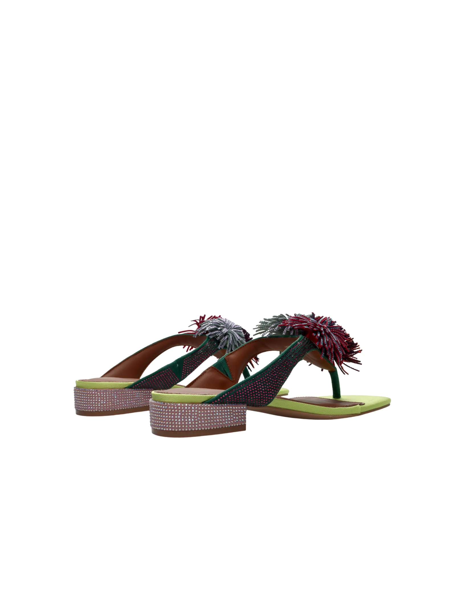 Sandali infradito "Pom Pom Flat " Kurt Geiger multicolor - Image 3