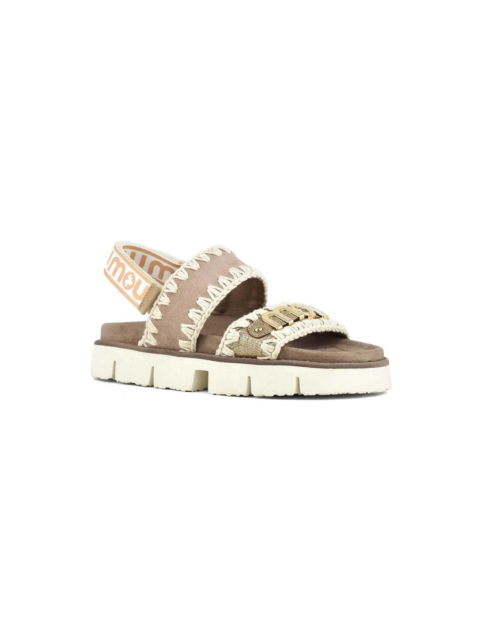 Sandali "io sandal suede&leather" Mou beige - Image 2