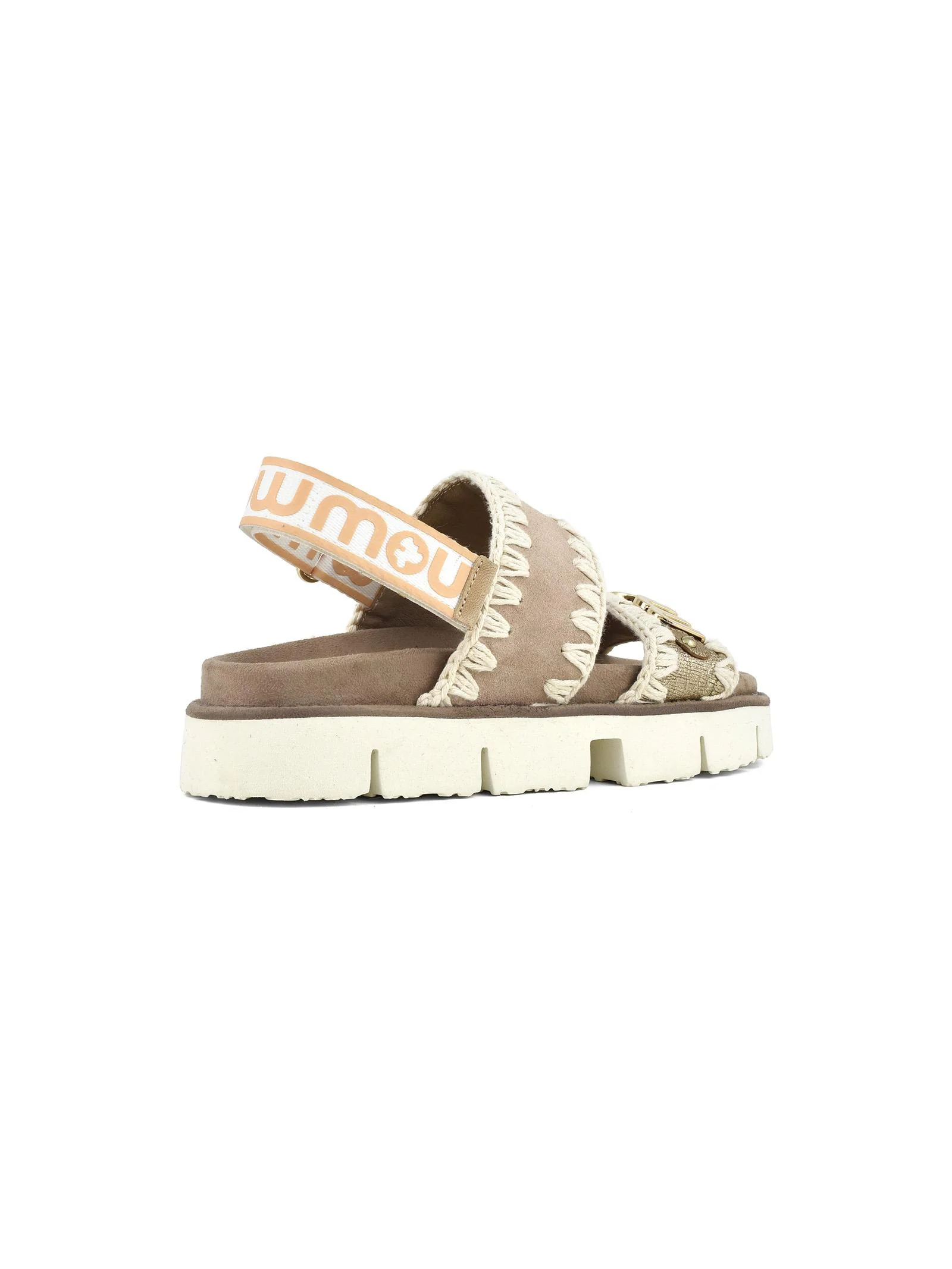 Sandali "io sandal suede&leather" Mou beige - Image 3