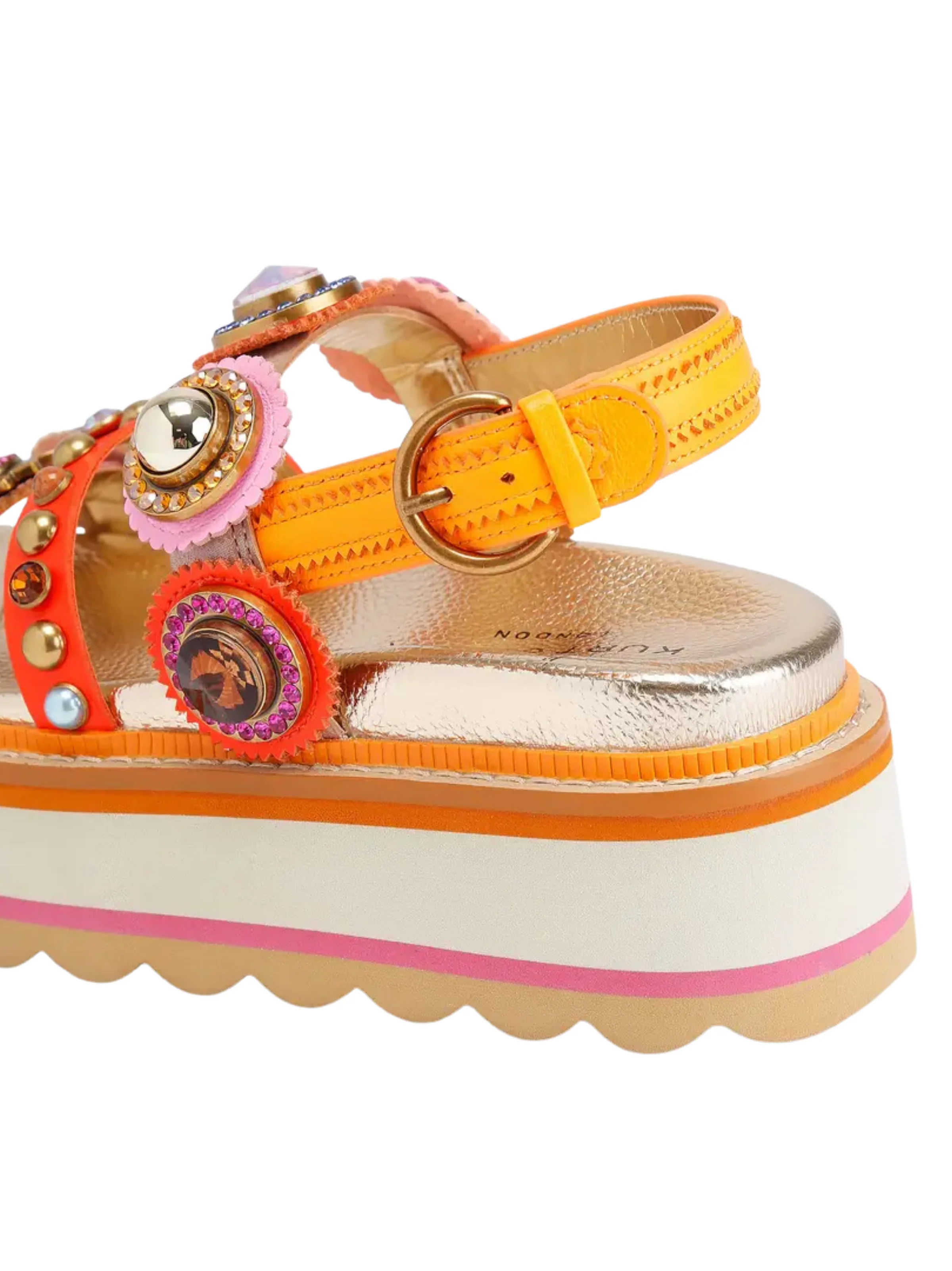 Sandali "Octavia" Kurt Geiger arancione - Image 3