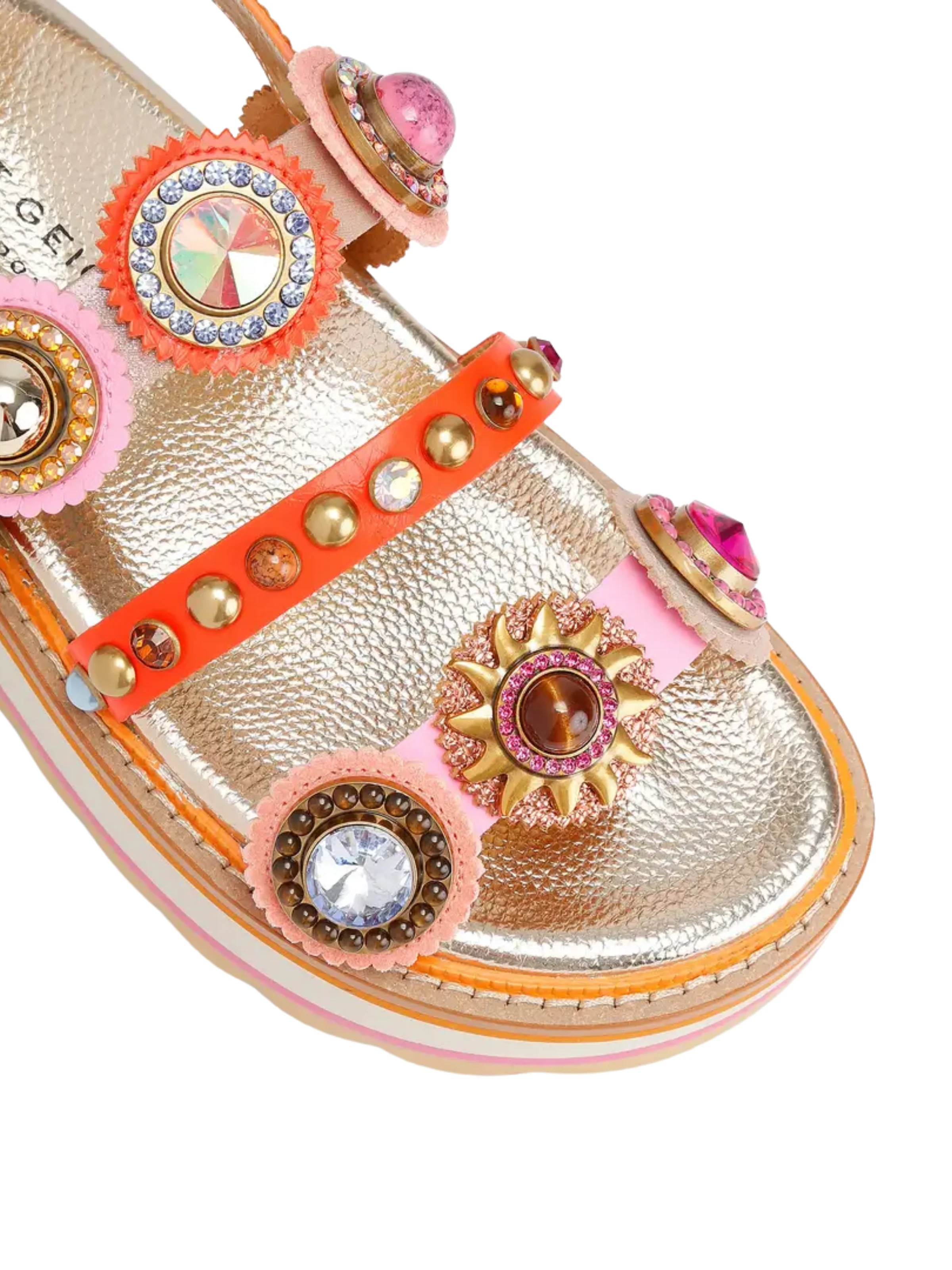 Sandali "Octavia" Kurt Geiger arancione - Image 4