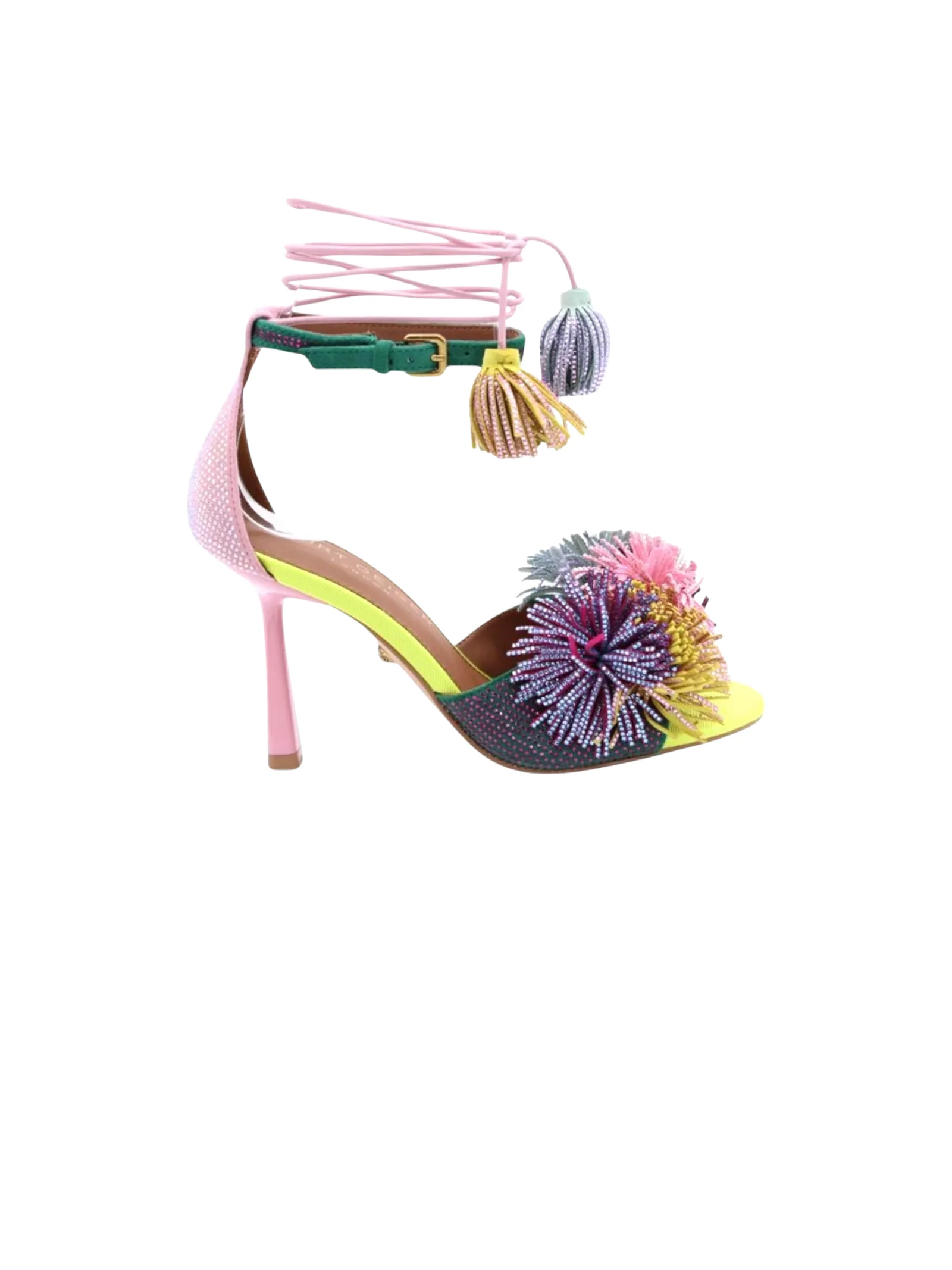 Sandali "Pom Pom Ankle Tie" Kurt Geiger multicolor