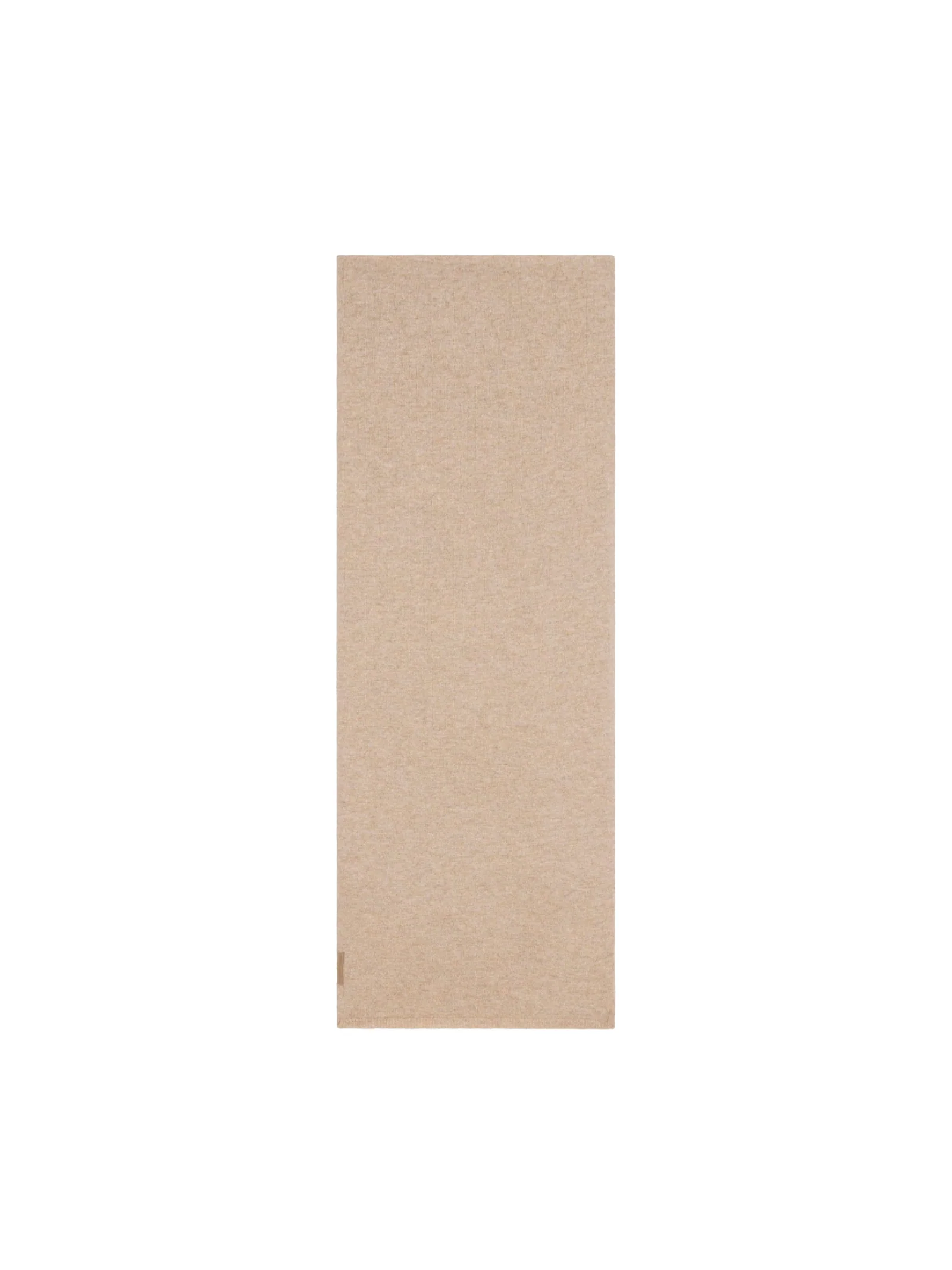 Sciarpa Guess taupe con patch logato
