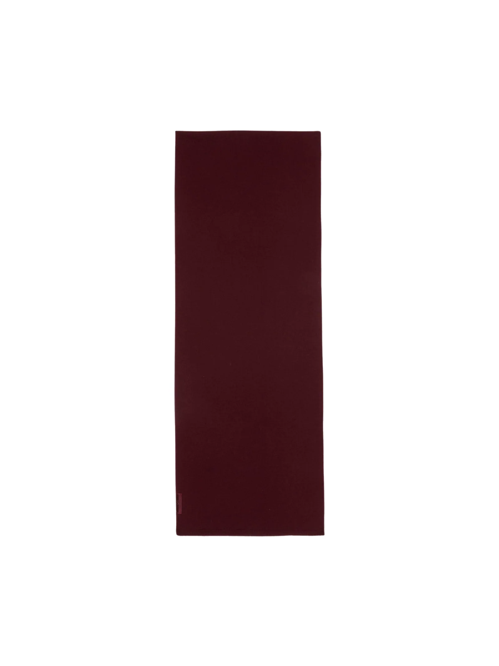 Sciarpa Guess vinaccio con patch logato
